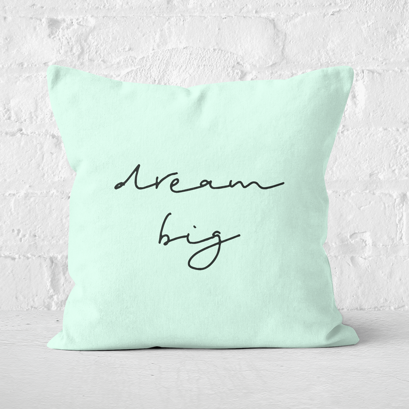 Dream Big Square Cushion - 60x60cm - Soft Touch