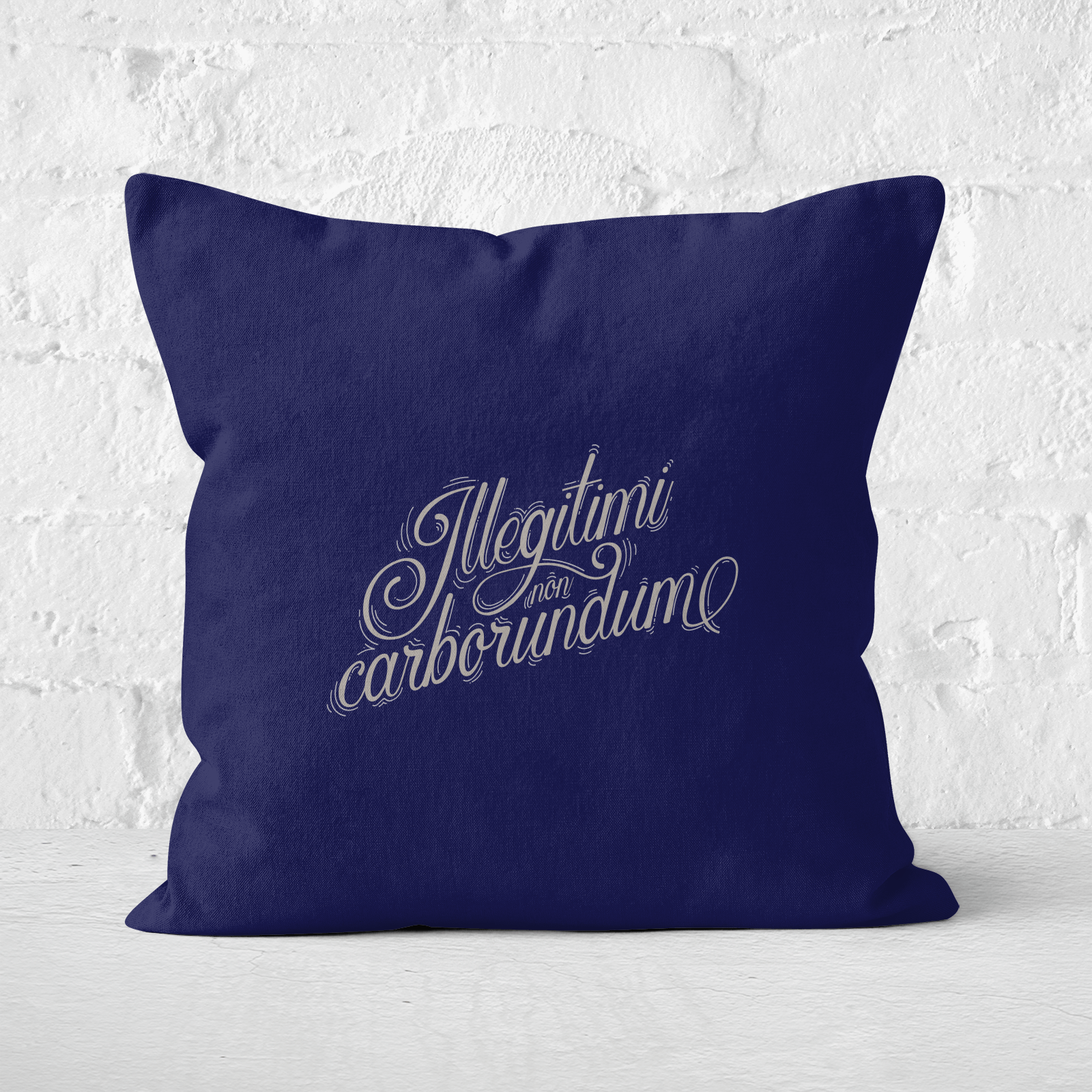 Illegitimi Square Cushion - 60x60cm - Soft Touch