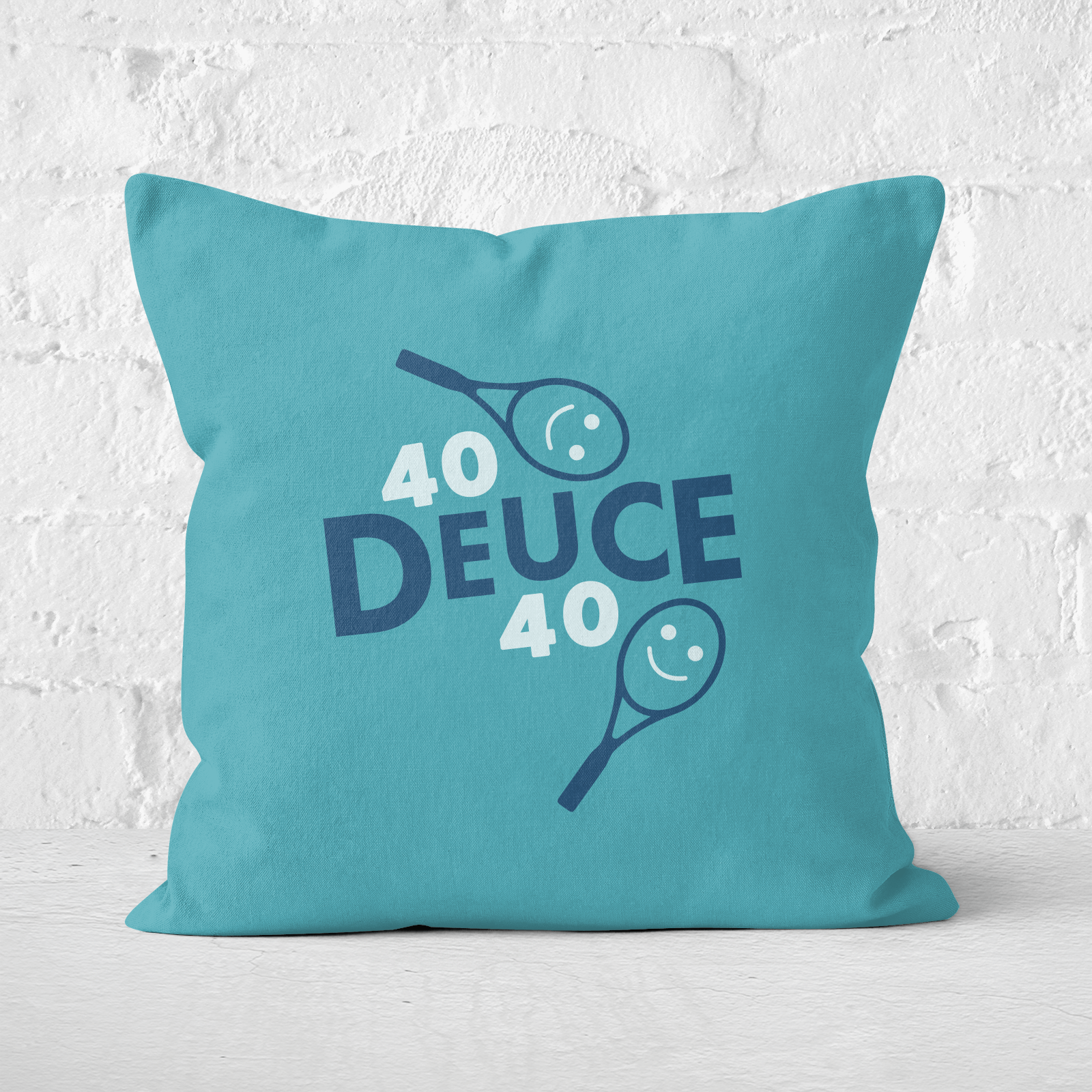 40 Deuce 40 Square Cushion   60x60cm   Soft Touch