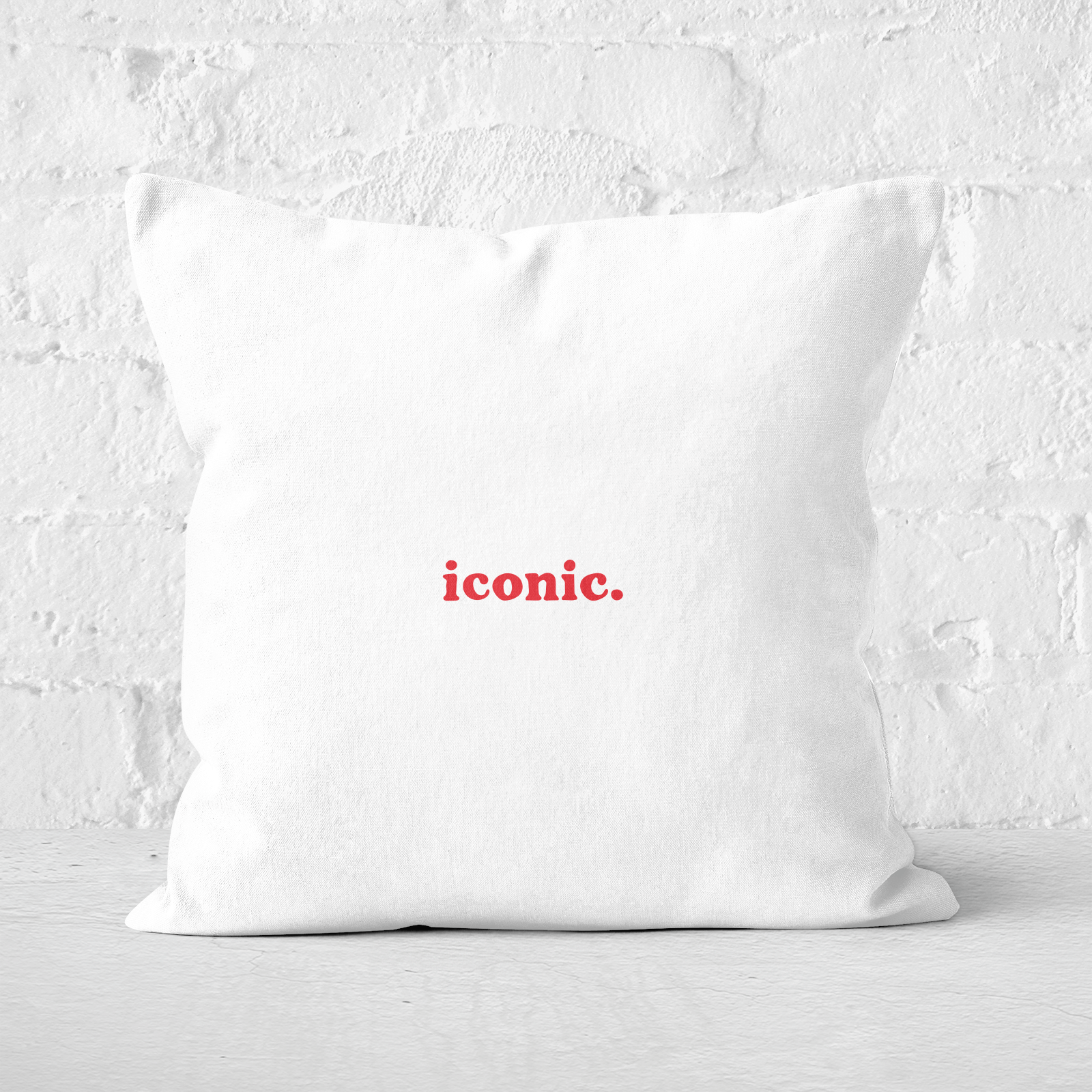 Iconic Square Cushion - 50x50cm - Soft Touch
