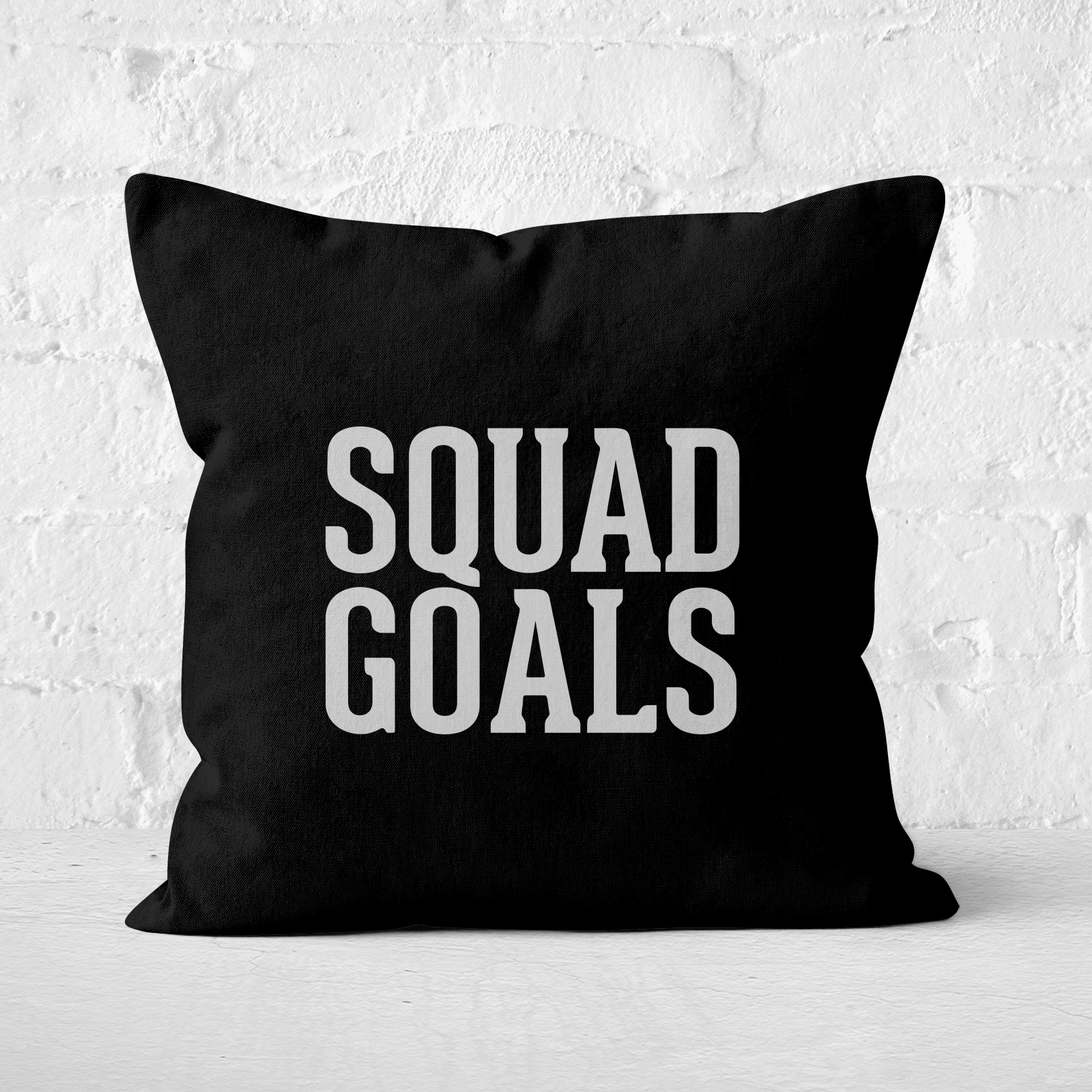 Squad Goals Square Cushion - 60x60cm - Soft Touch