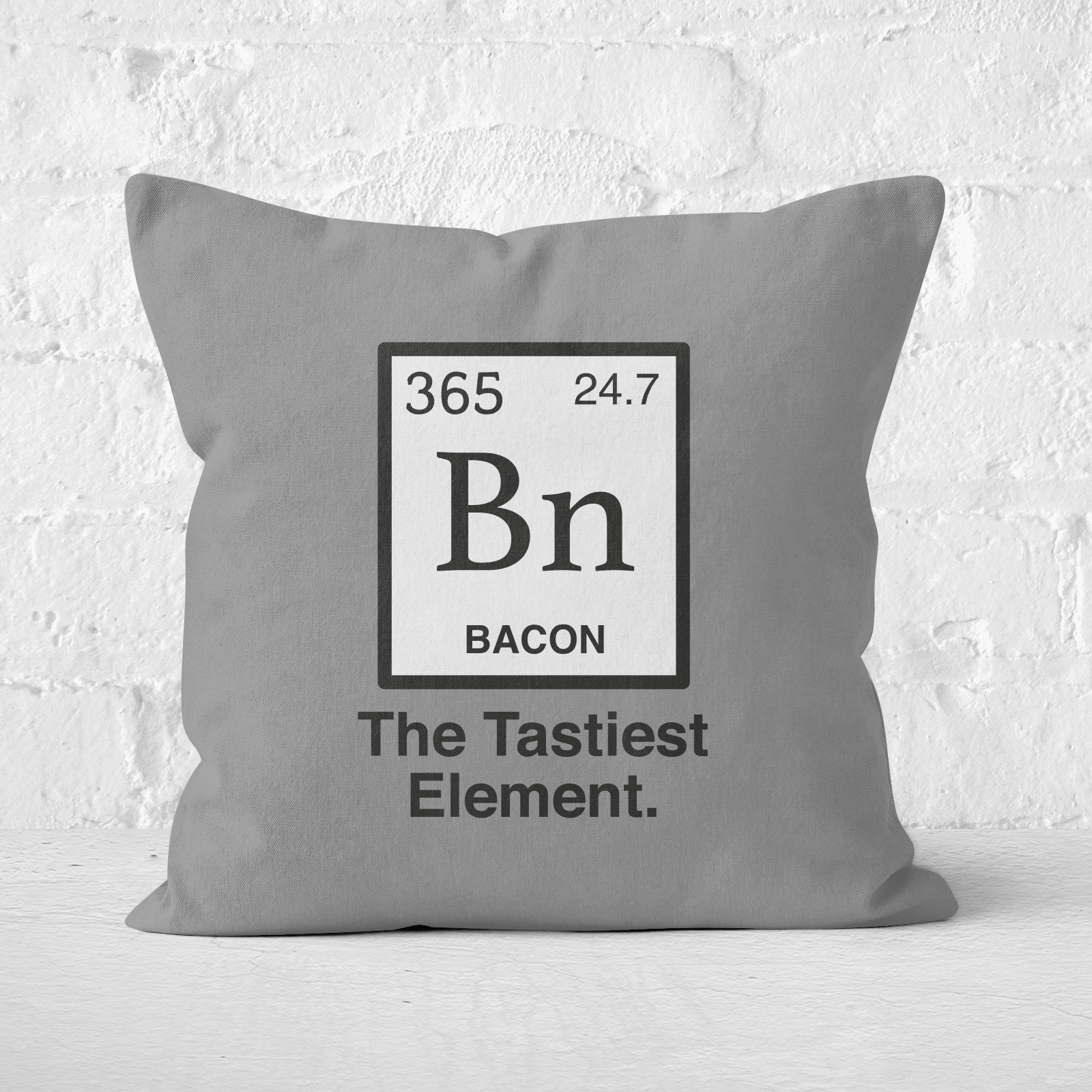 Bacon Element Square Cushion - 60x60cm - Soft Touch