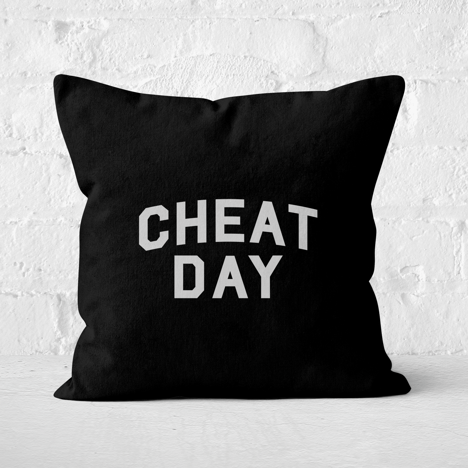 Cheat Day Square Cushion - 60x60cm - Soft Touch