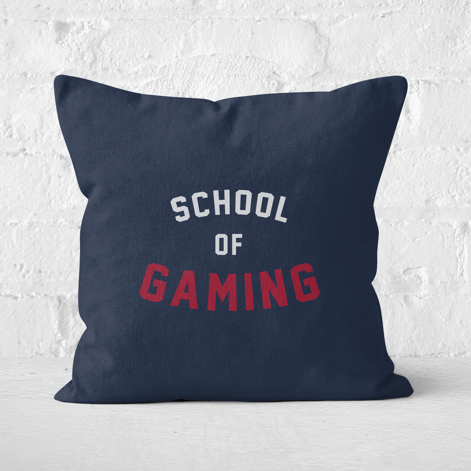 School Of Gaming Square Cushion - 60x60cm - Soft Touch