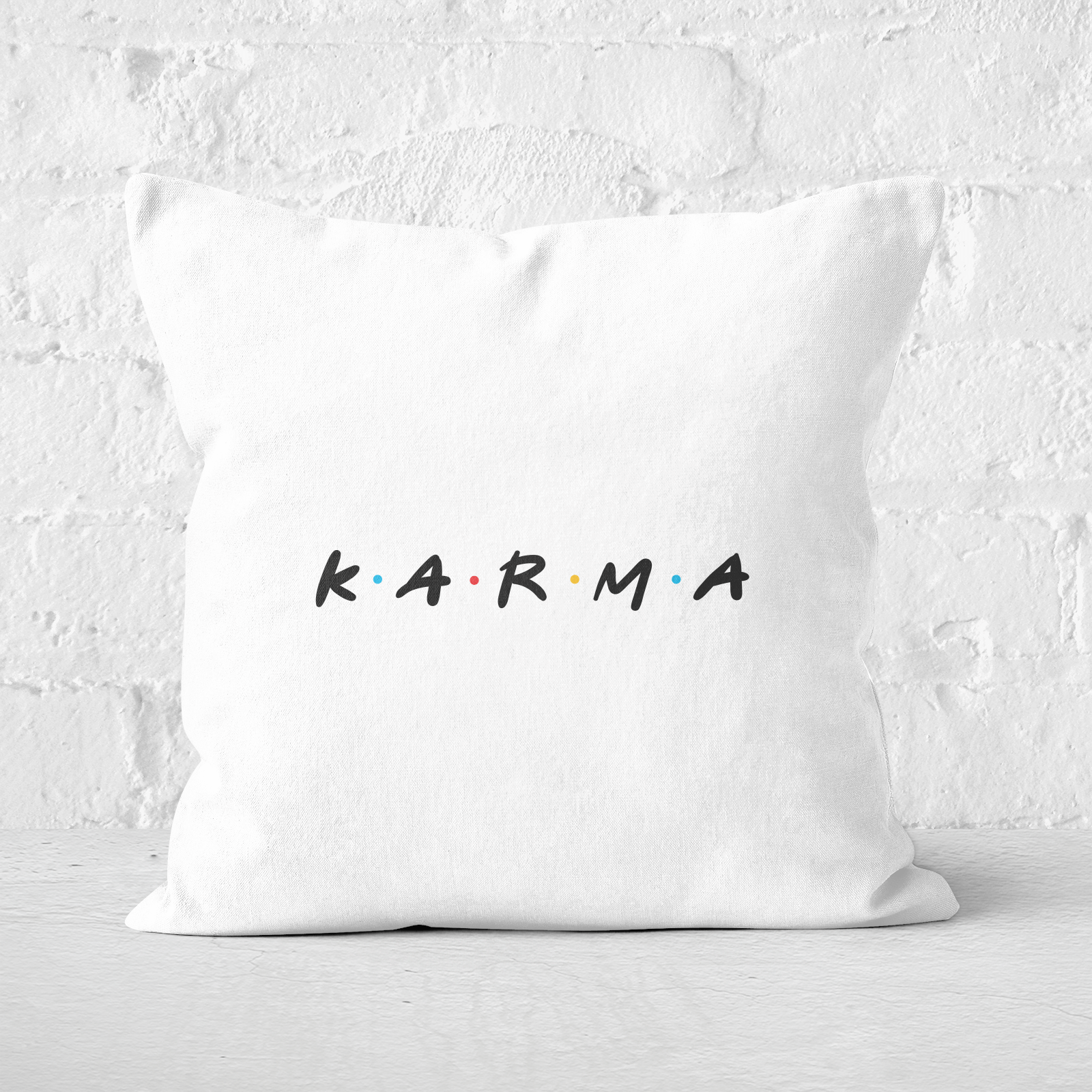 Karma Square Cushion - 60x60cm - Soft Touch