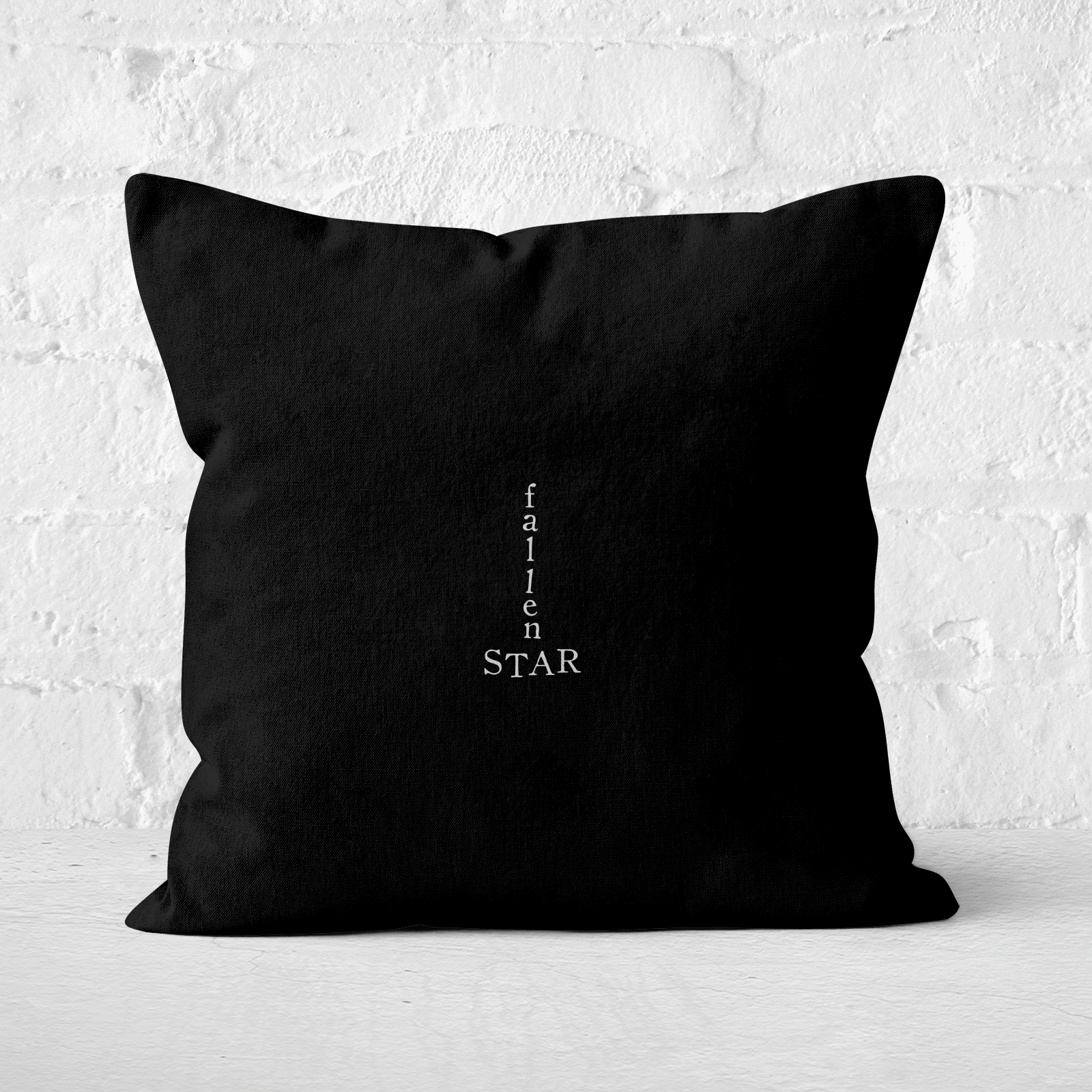 Fallen Star Square Cushion - 60x60cm - Soft Touch