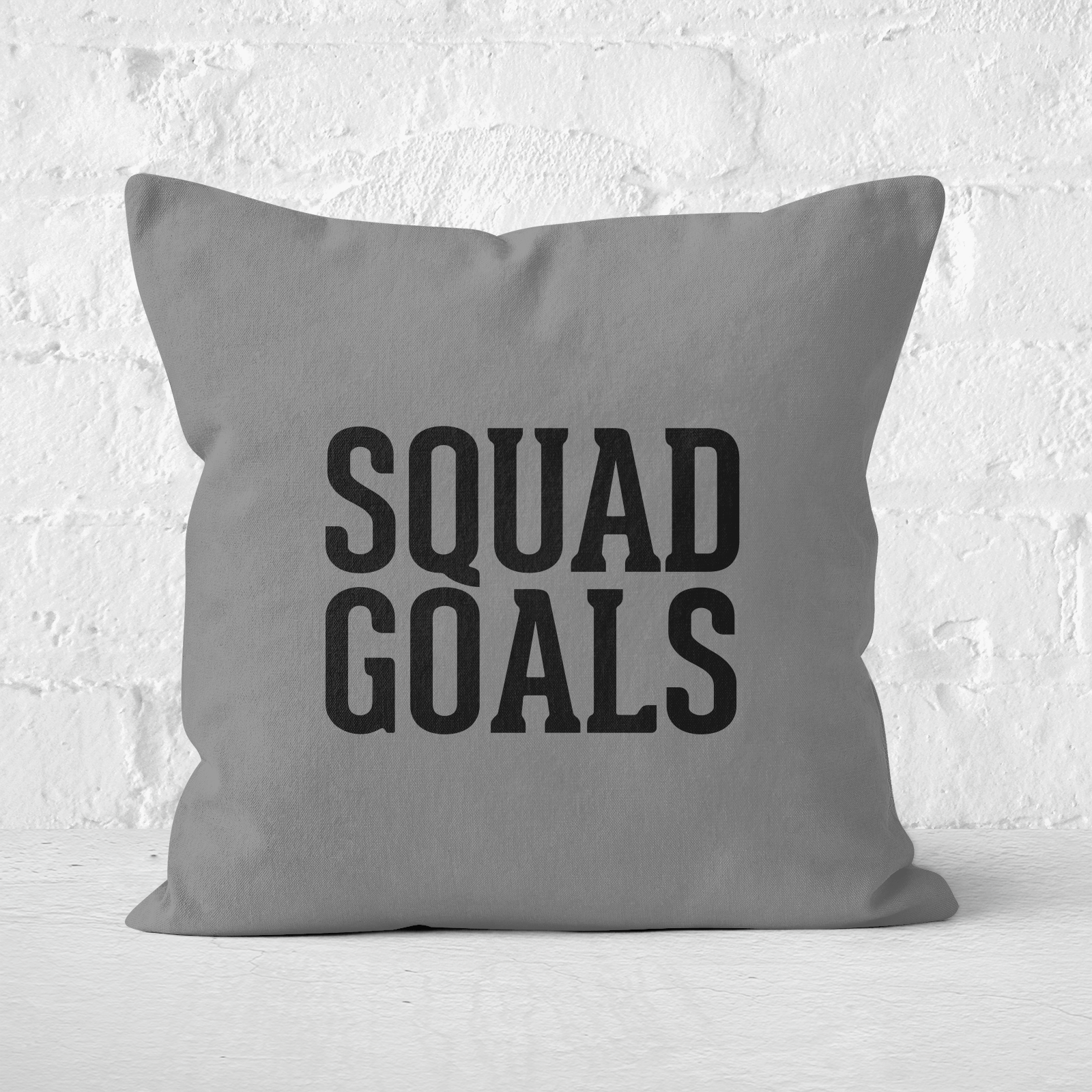 Squad Goals Square Cushion - 60x60cm - Soft Touch