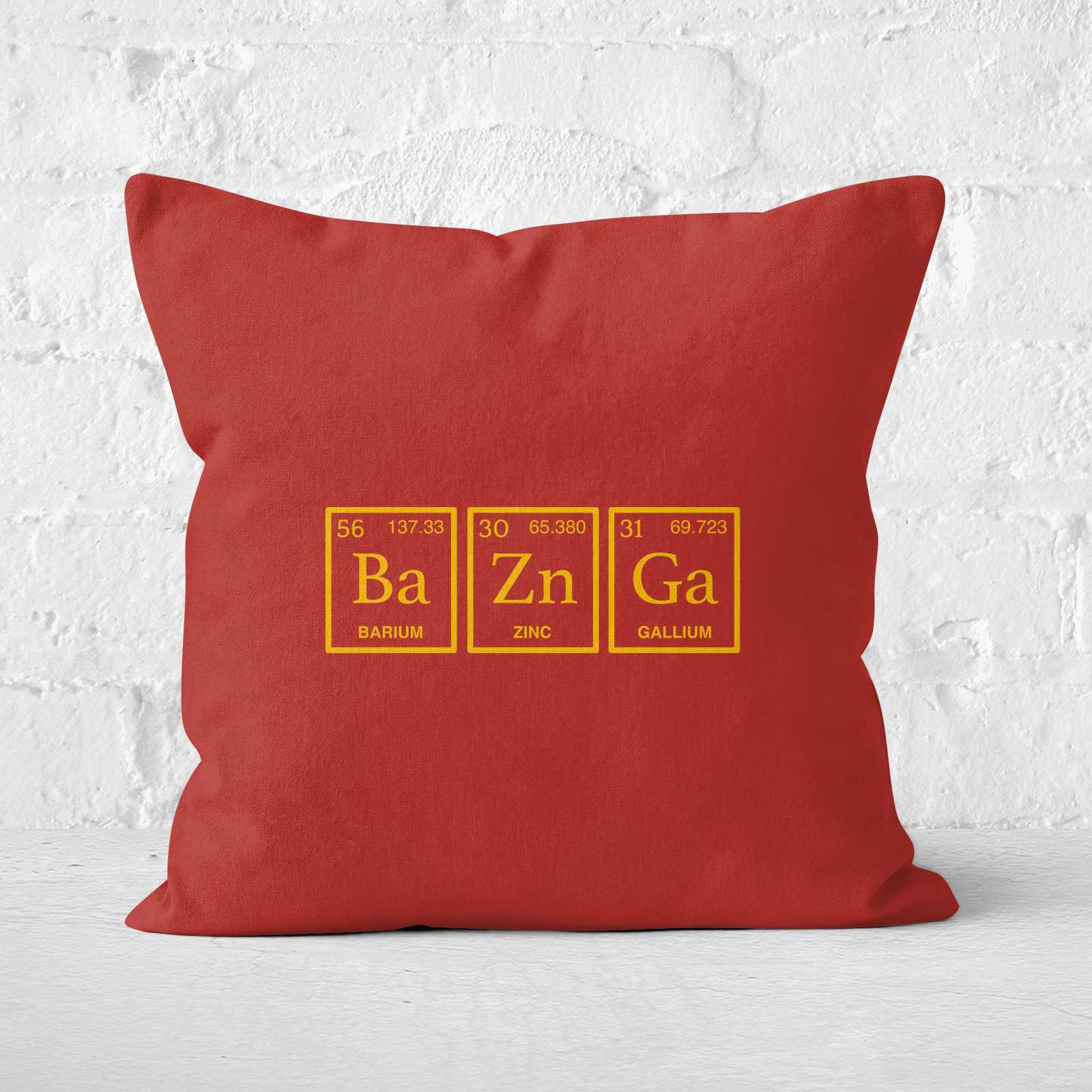 Ba Zn Ga Square Cushion - 60x60cm - Soft Touch