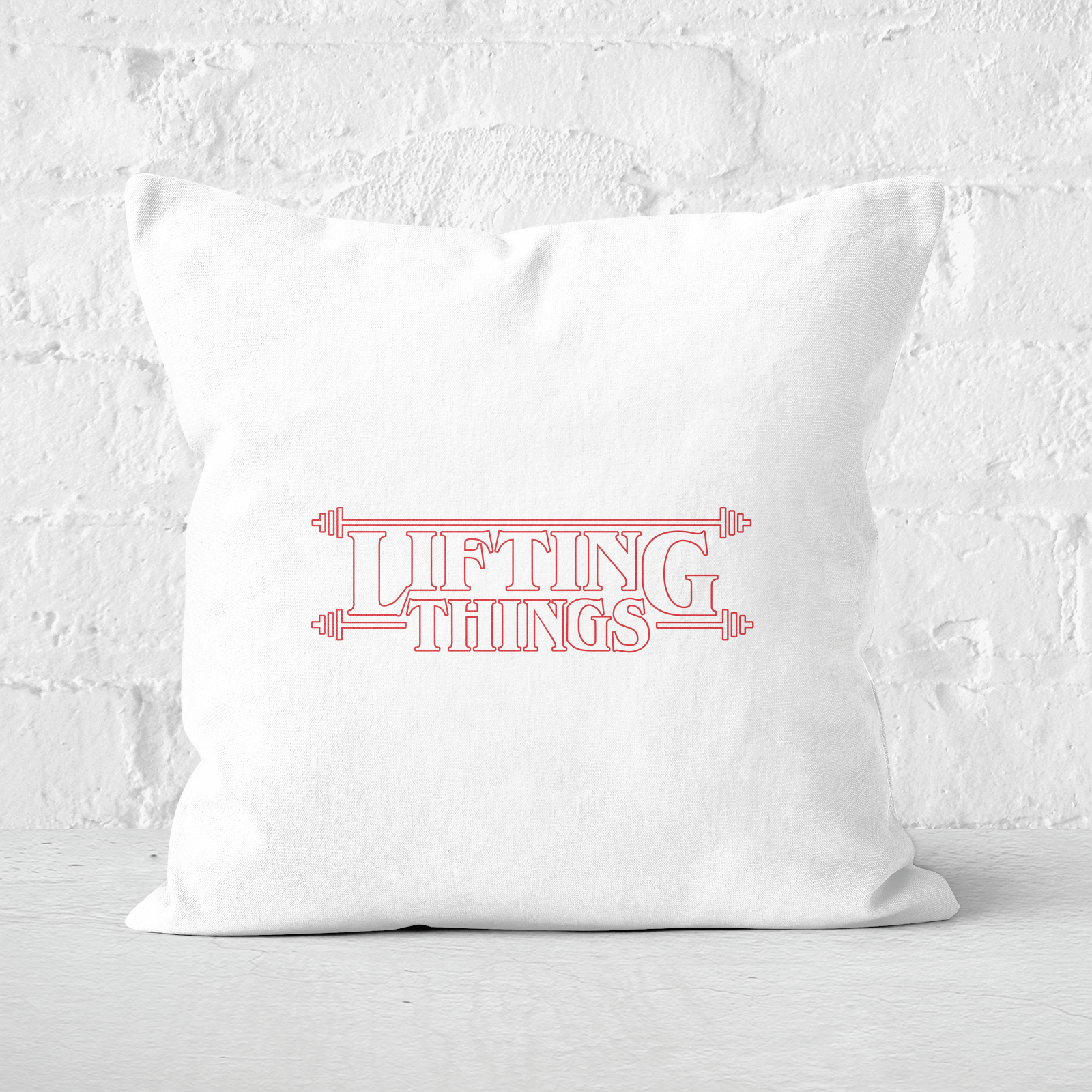 Lifting Things Square Cushion - 60x60cm - Soft Touch