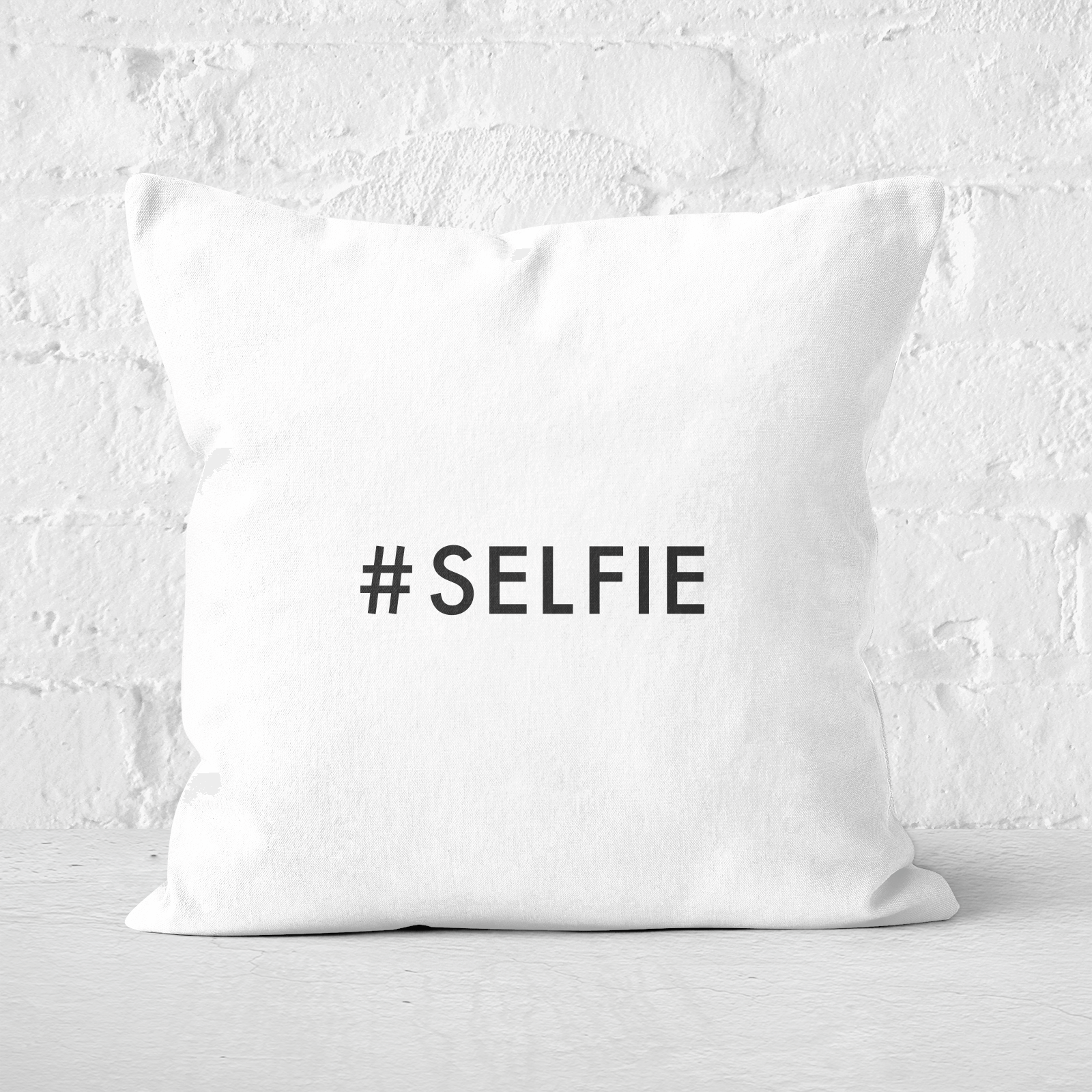 Selfie Square Cushion - 60x60cm - Soft Touch