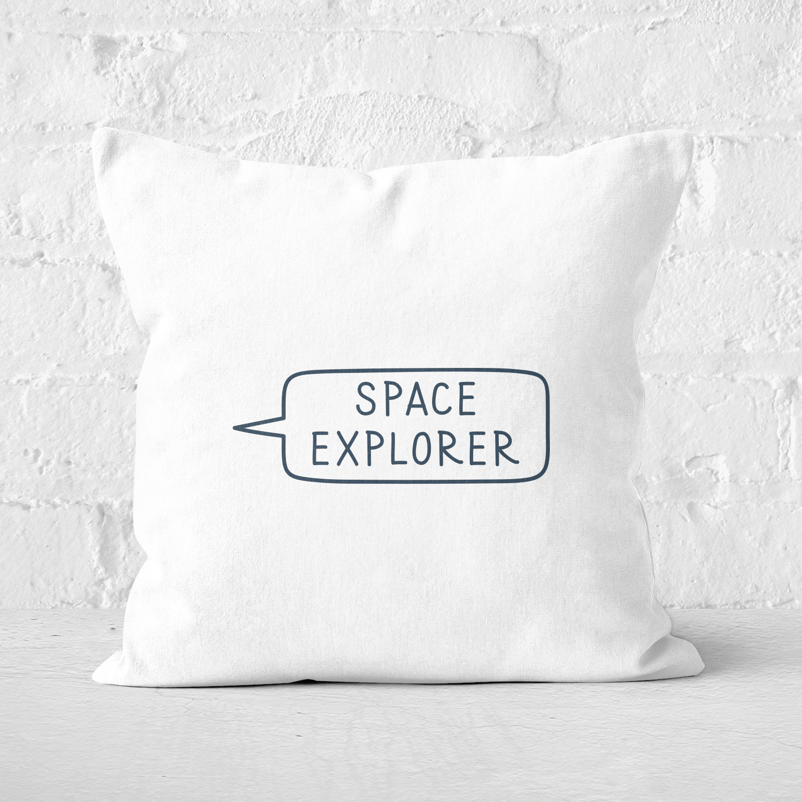 Space Explorer Square Cushion - 60x60cm - Soft Touch