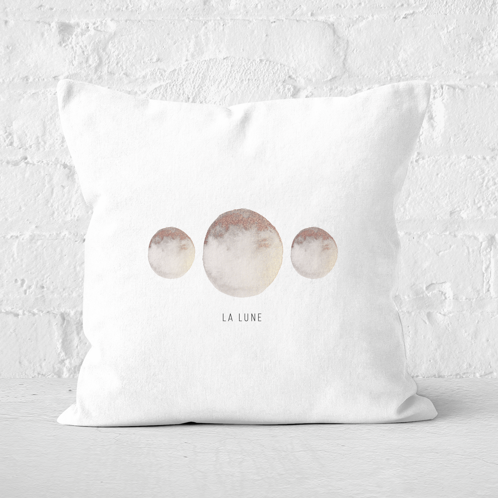La Lune Square Cushion - 60x60cm - Soft Touch