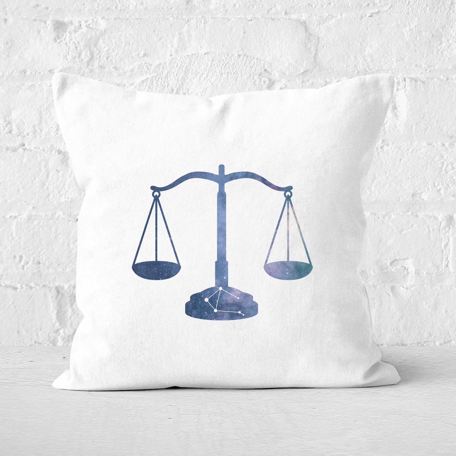 Pressed Flowers Libra Square Cushion - 60x60cm - Soft Touch