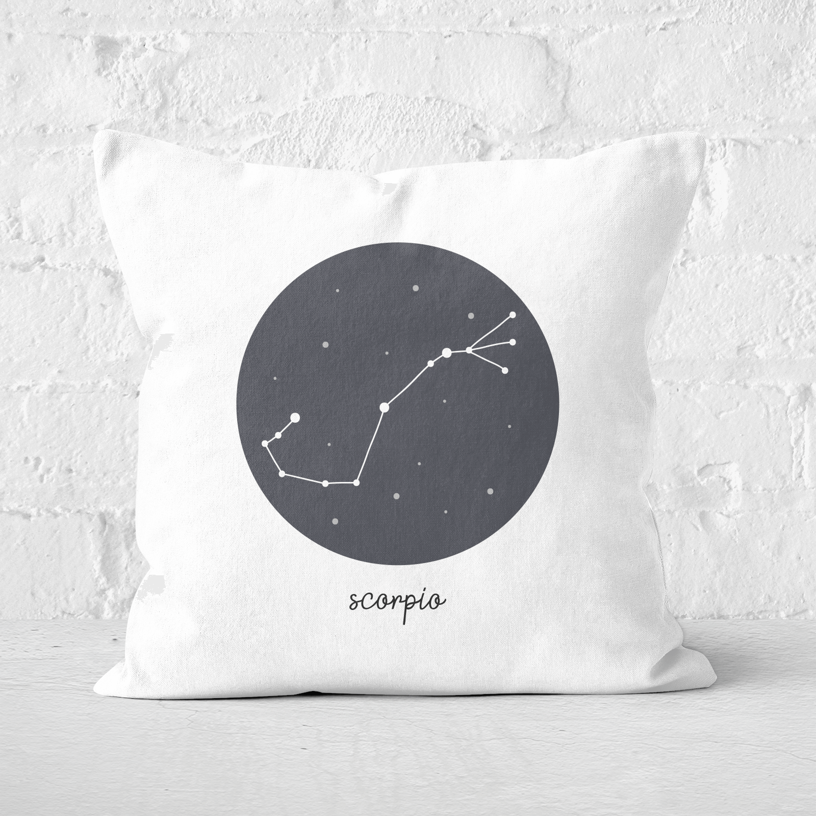 Scorpio Square Cushion - 60x60cm - Soft Touch