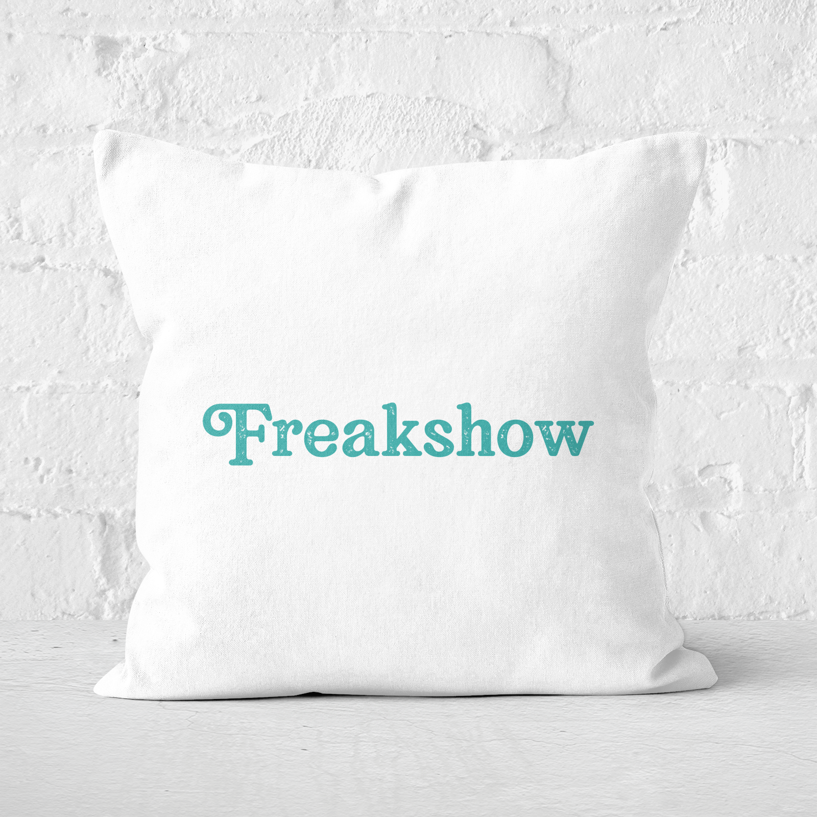 Pressed Flowers Freakshow Square Cushion - 60x60cm - Soft Touch