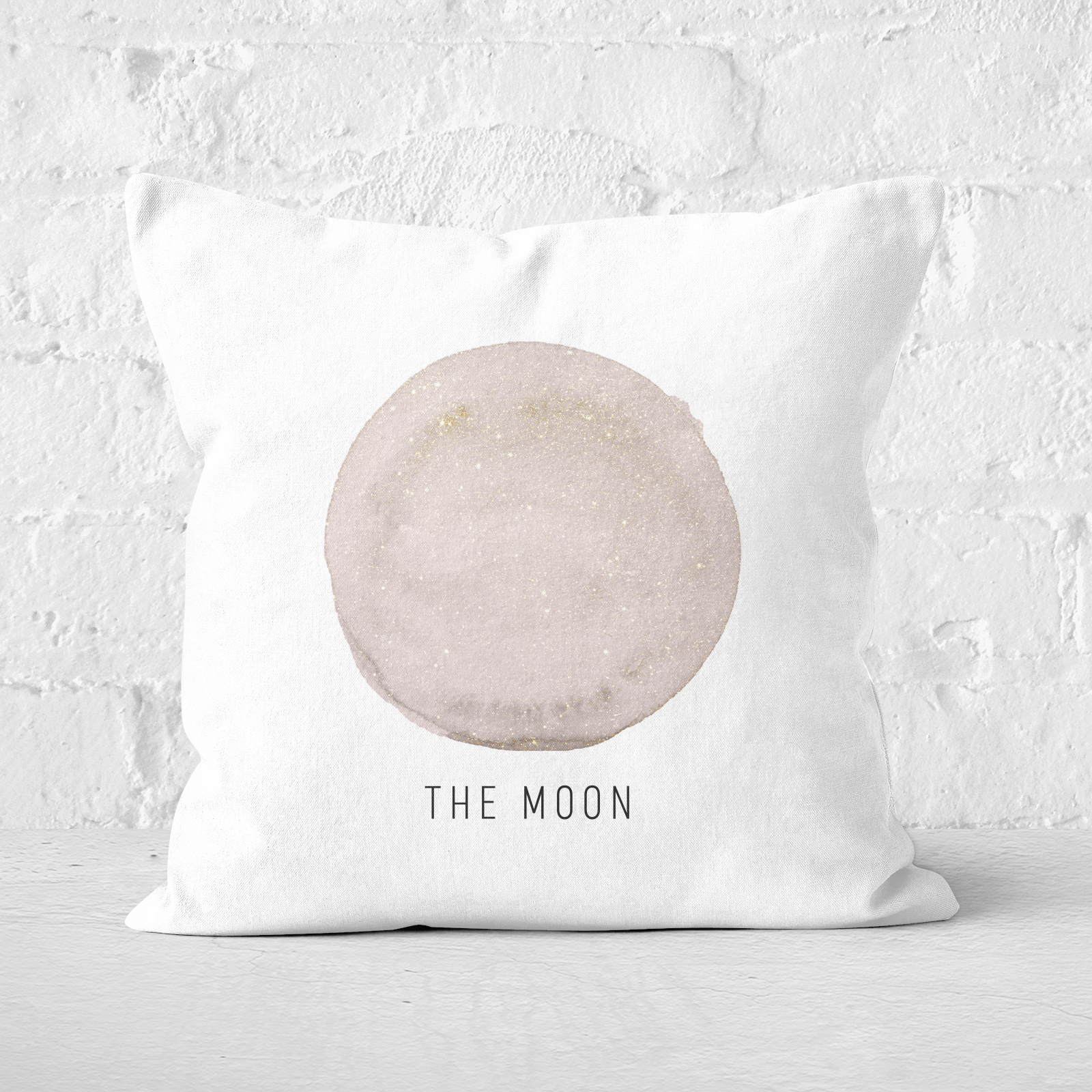 The Moon Square Cushion - 60x60cm - Soft Touch
