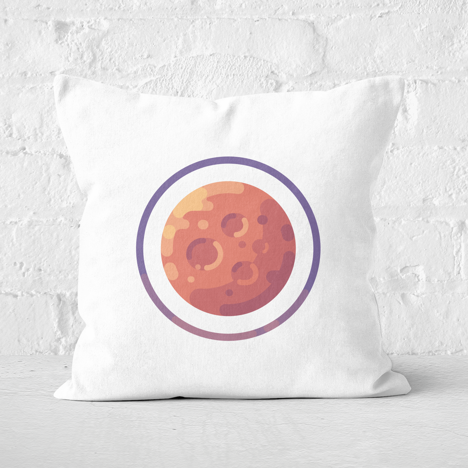 Mars Square Cushion - 40x40cm - Soft Touch