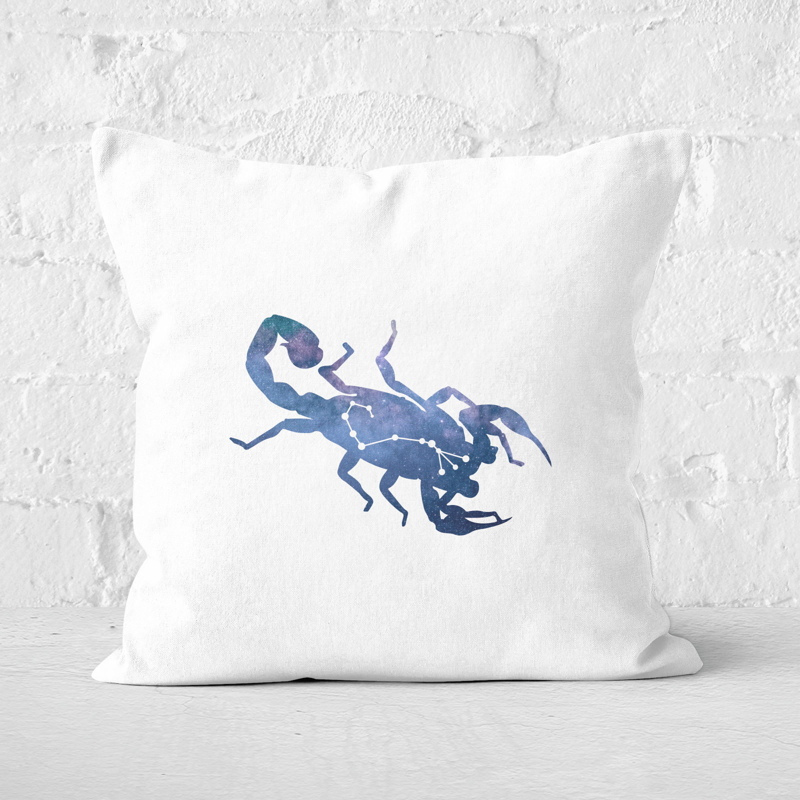 Pressed Flowers Scorpio Square Cushion - 60x60cm - Soft Touch