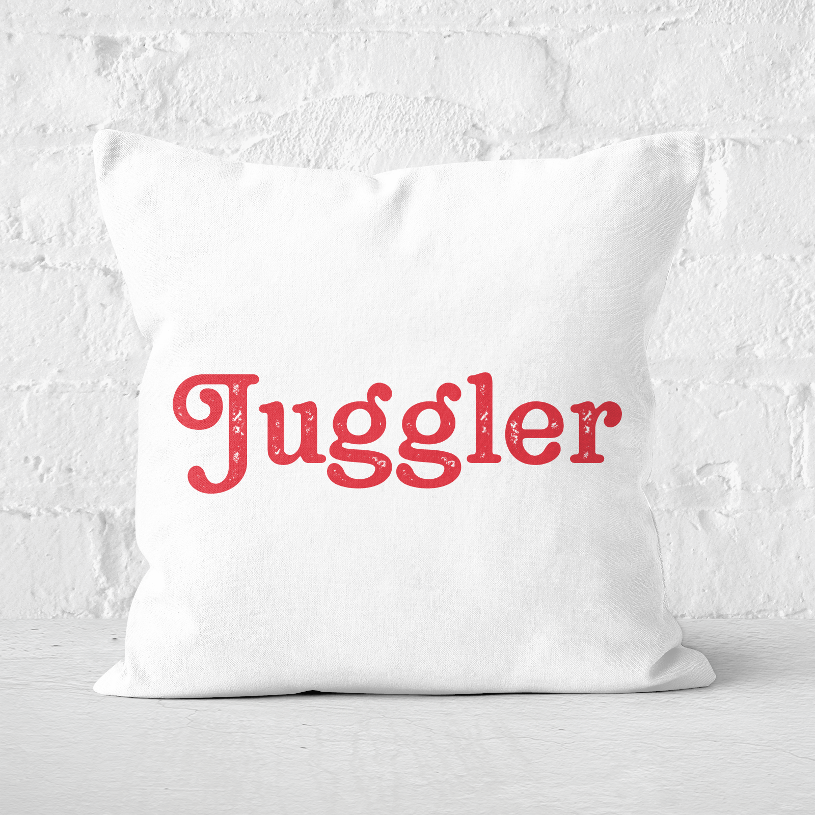 Pressed Flowers Juggler Square Cushion - 60x60cm - Soft Touch