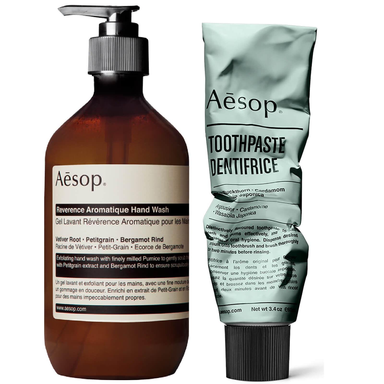 Aesop Hand Wash and Toothpaste Duo (Worth £37.00)