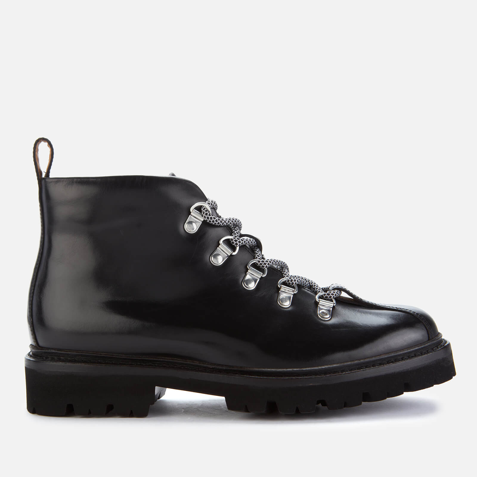 Grenson Women’s Bridget Leather Hiking Style Boots - Black