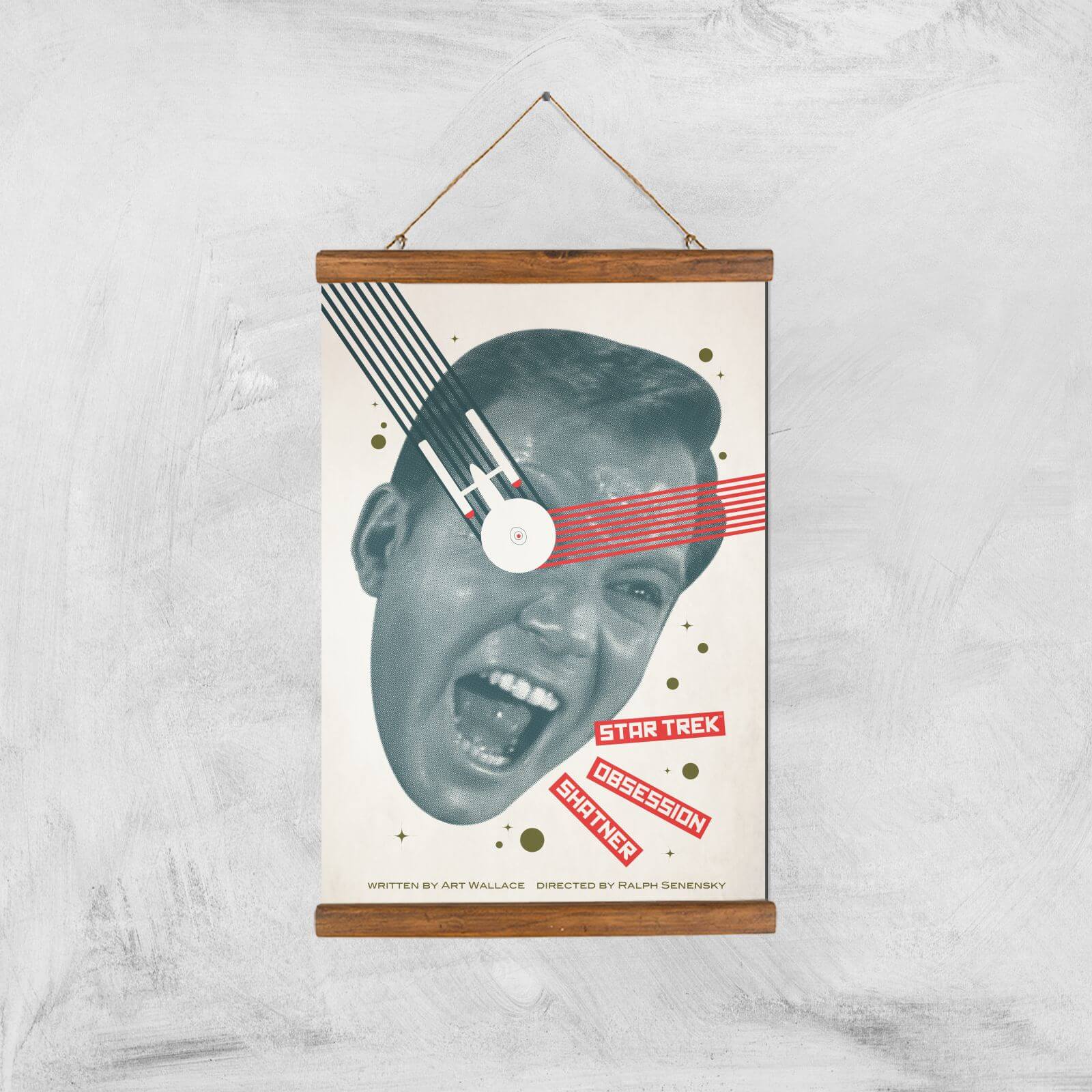 

Obsession Shatner Giclee - A3 - Wooden Hanger