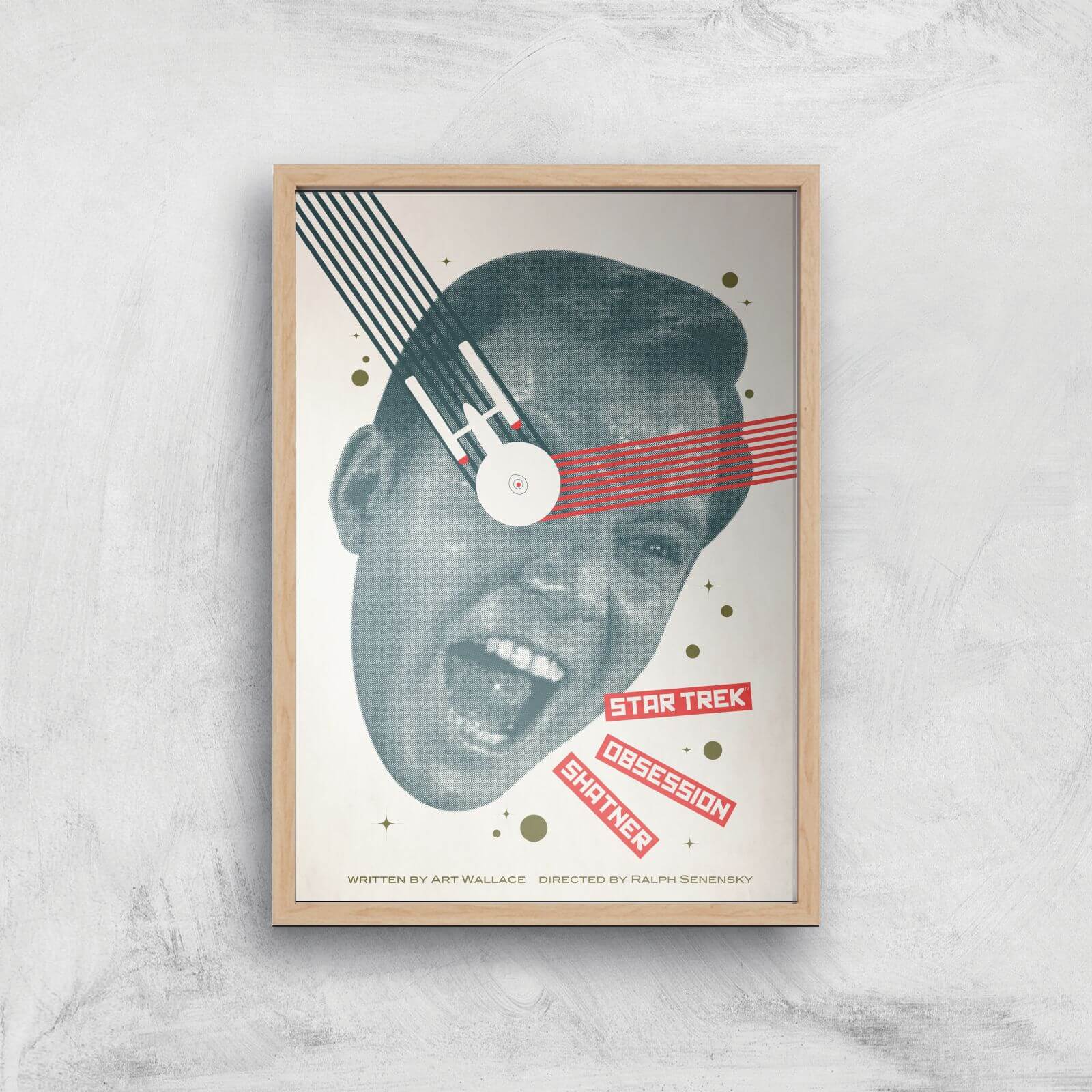 

Obsession Shatner Giclee - A3 - Wooden Frame