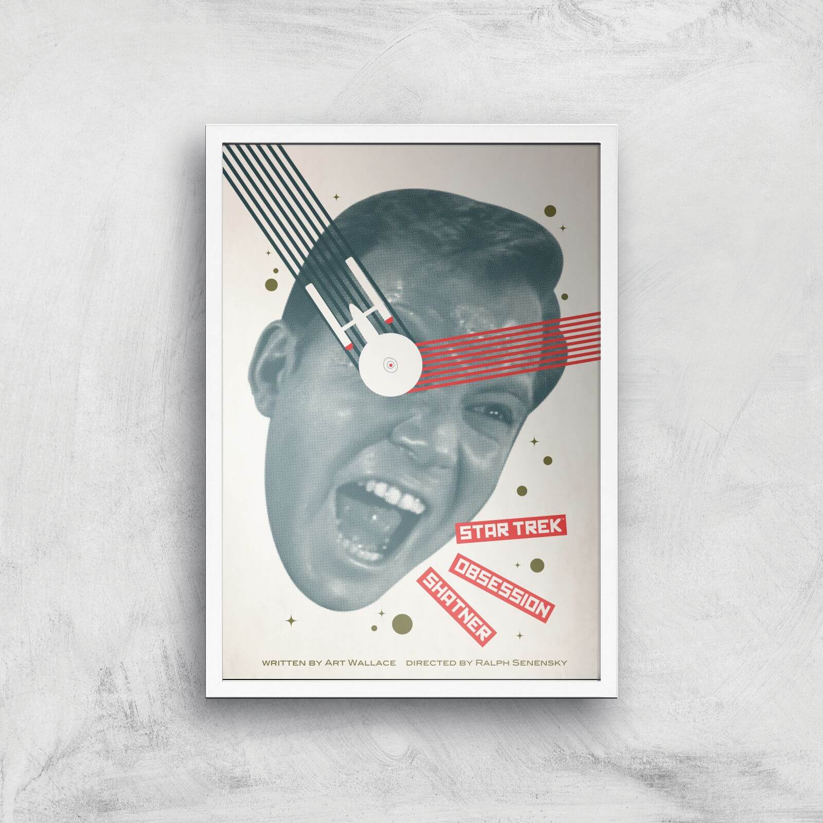 

Obsession Shatner Giclee - A3 - White Frame