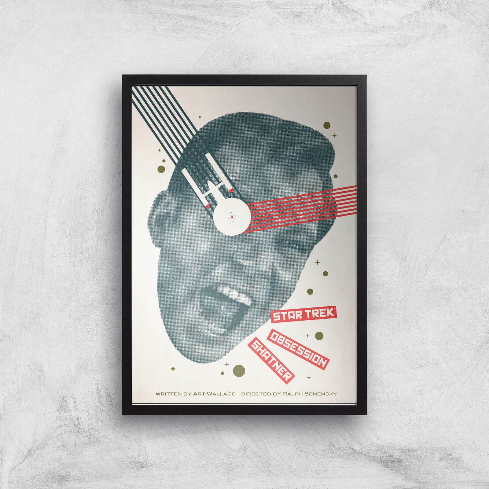 

Obsession Shatner Giclee - A3 - Black Frame