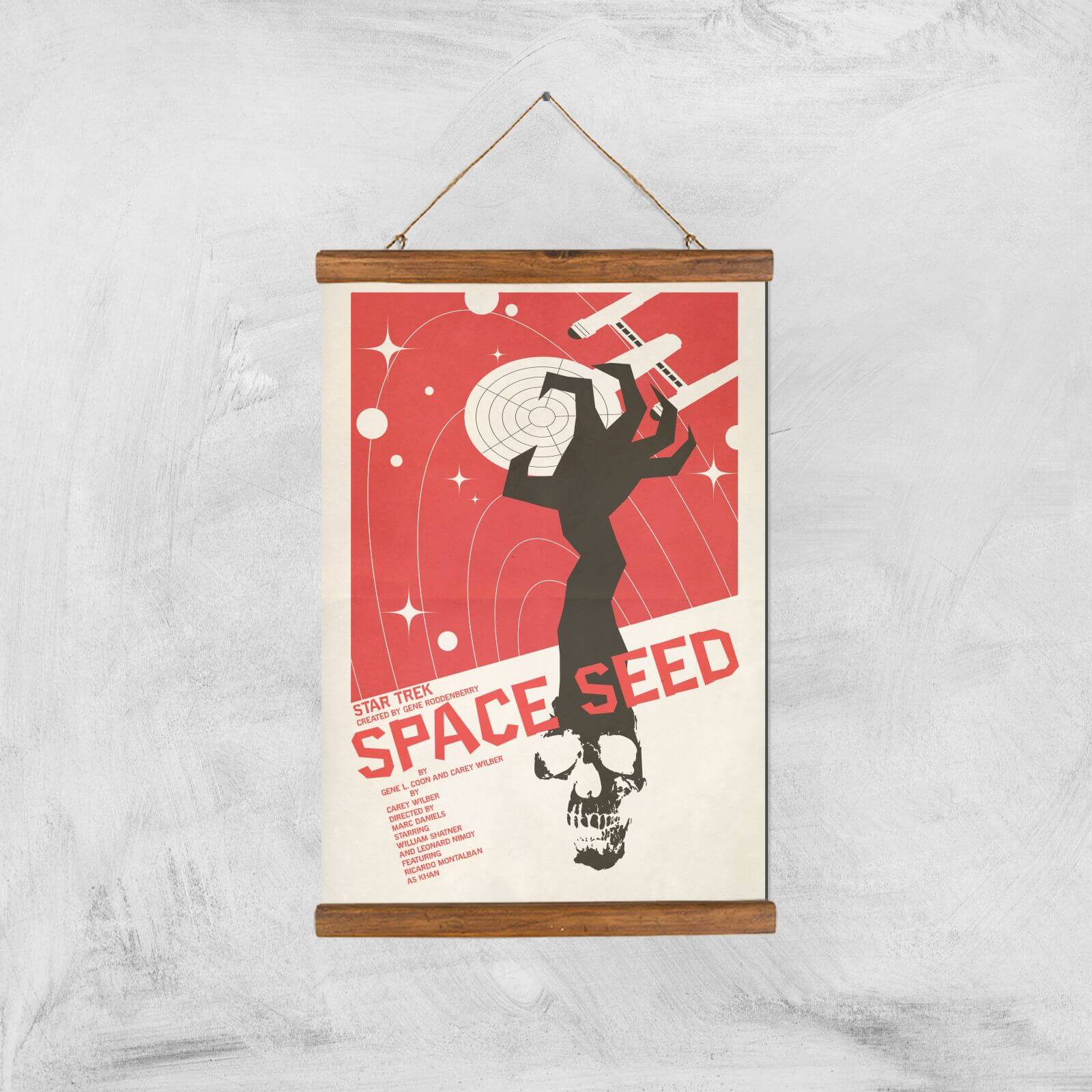 

Space Seed Giclee - A3 - Wooden Hanger