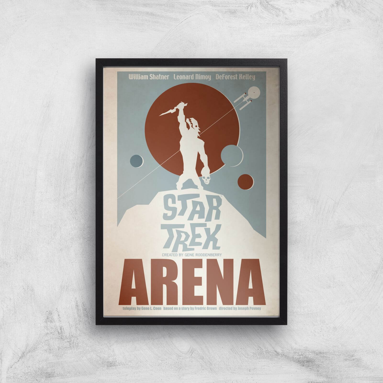 

Arena Giclee - A2 - Black Frame