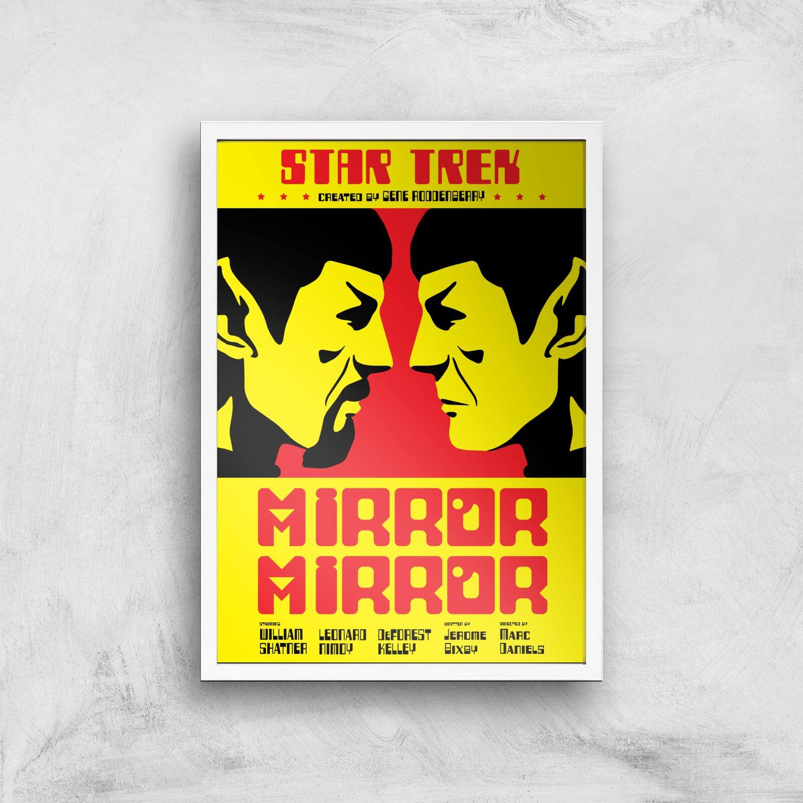 Mirror Mirror Giclee - A3 - White Frame