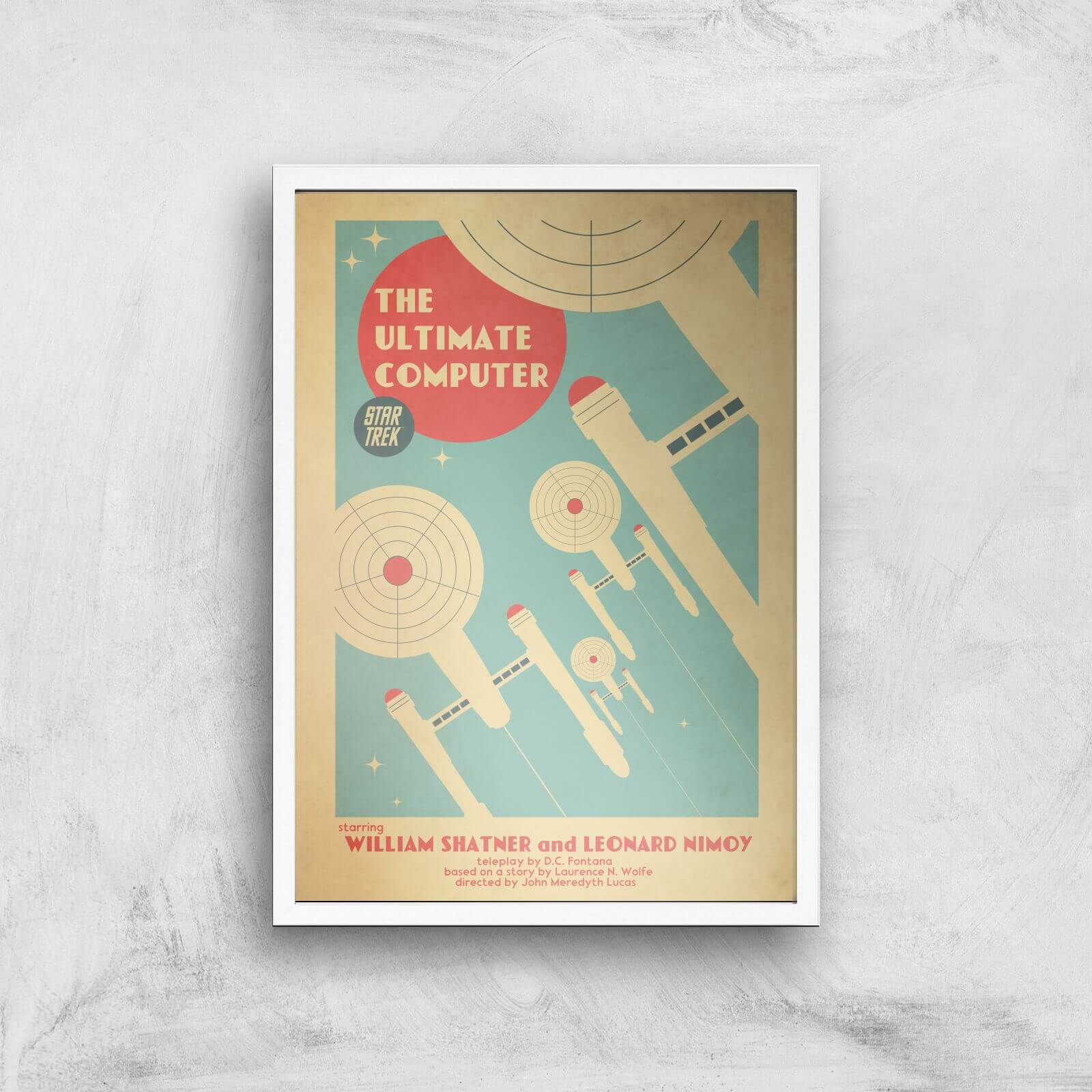 

The Ultimate Computer Giclee - A2 - White Frame