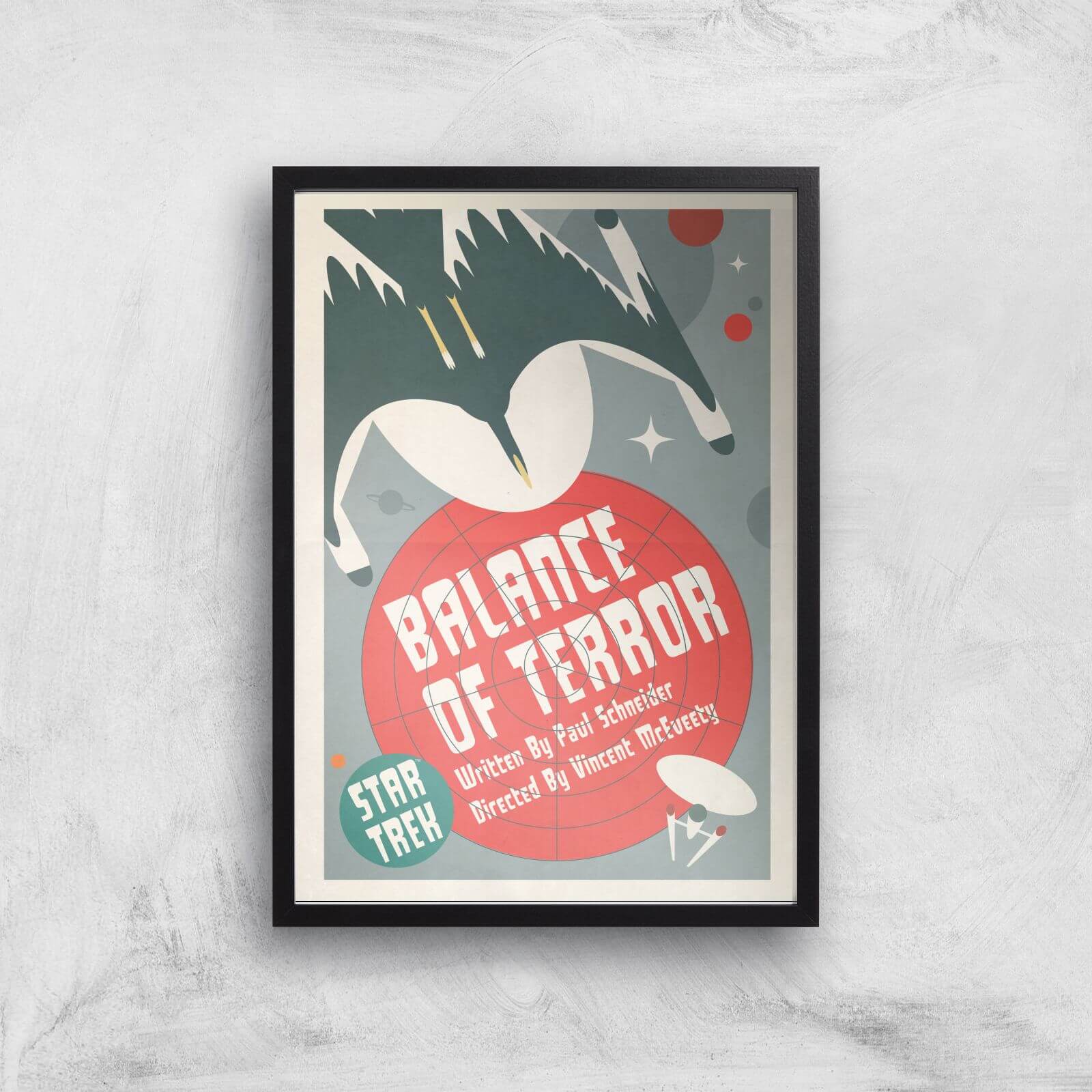 Balance Of Terror Giclee - A3 - Black Frame