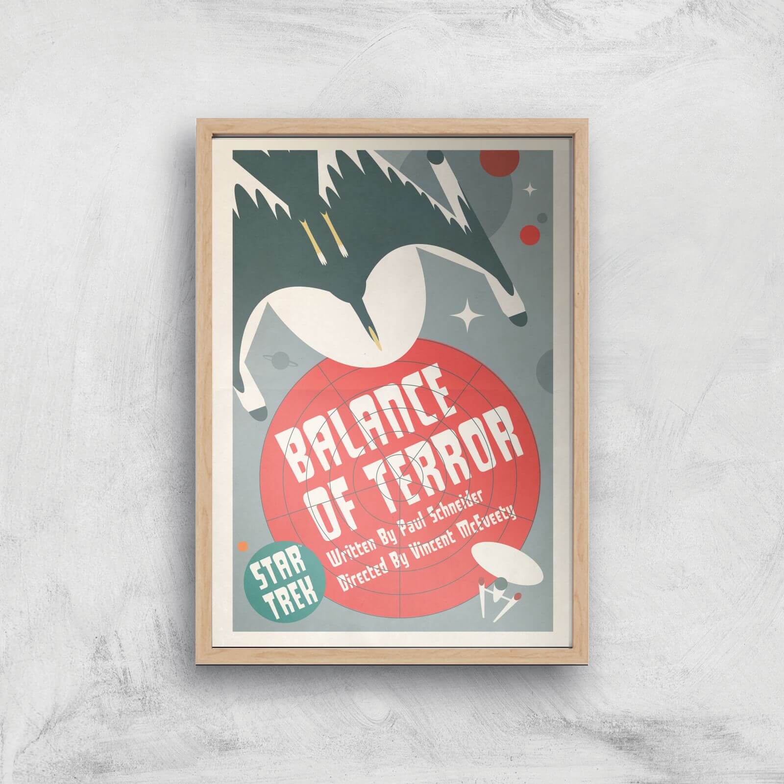 Balance Of Terror Giclee - A2 - Wooden Frame