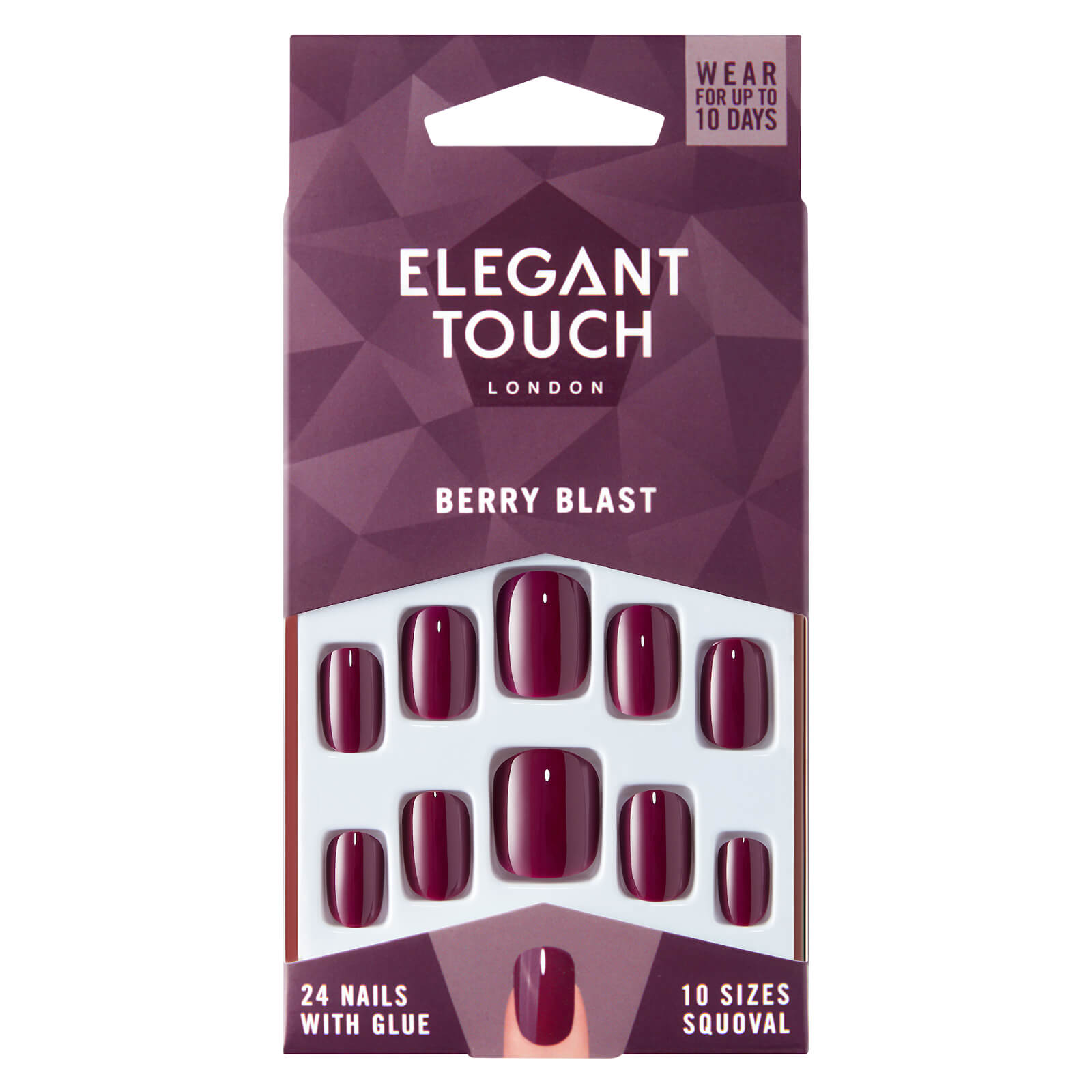 Elegant Touch Berry Blast Nails