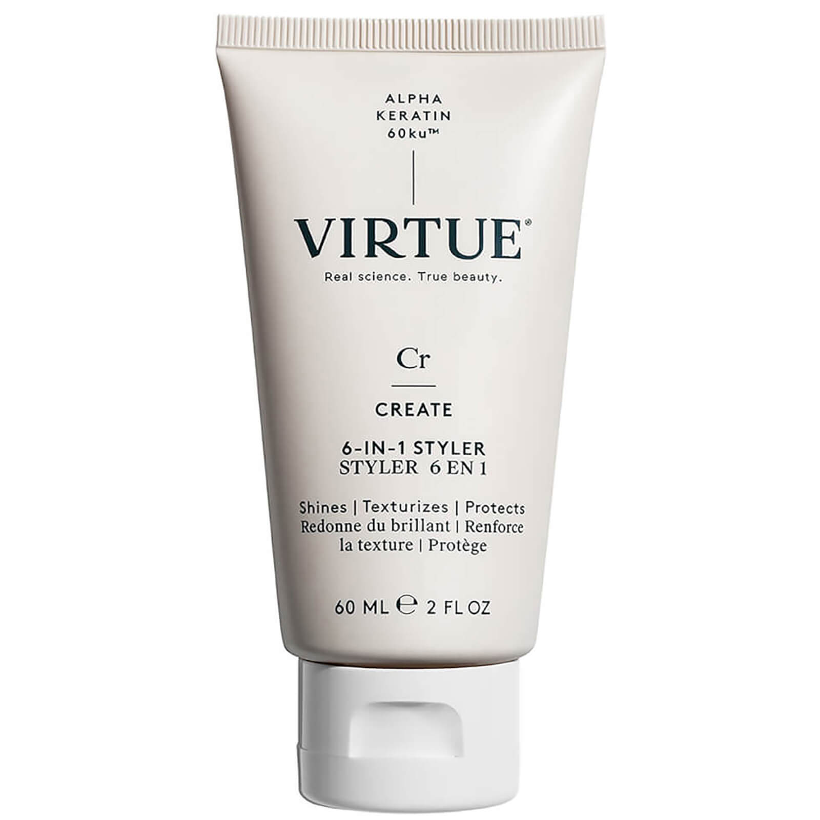 Image of VIRTUE One for All 6-in-1 Styler Cream Travel Size 60ml