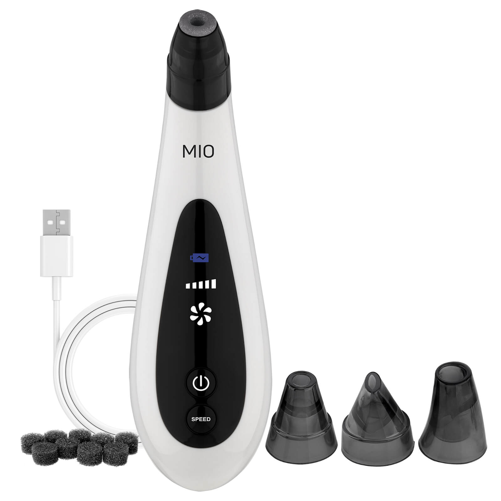 Spa Sciences MIO Diamond Microdermabrasion And Pore Extraction Skin Resurfacing System (Various Shades) - White