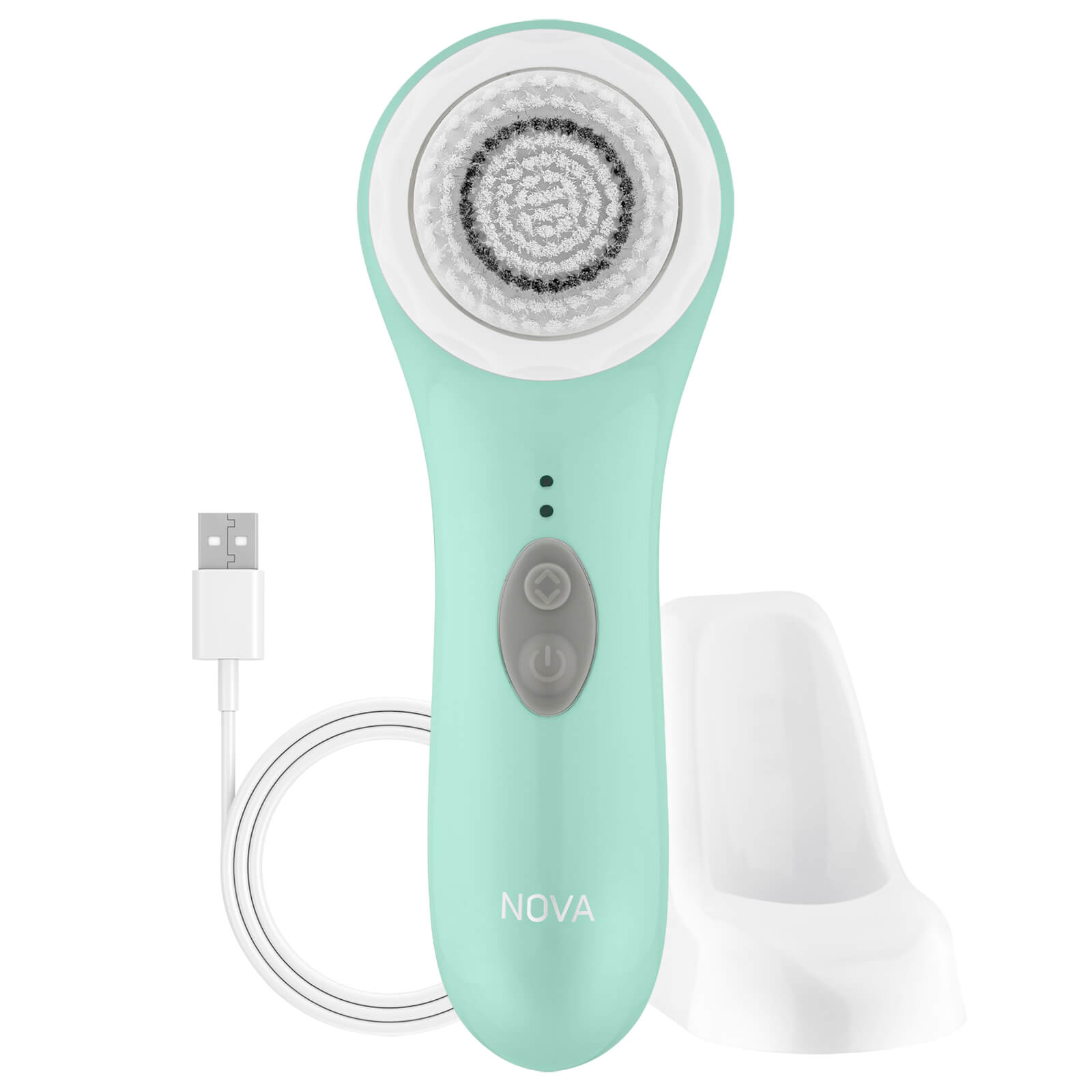 Spa Sciences NOVA Antimicrobial Sonic Cleansing System (Various Shades) - Mint - 12527041 - Skin Care NOVA is a waterproof, rechargeable sonic cleansing sku 12527041