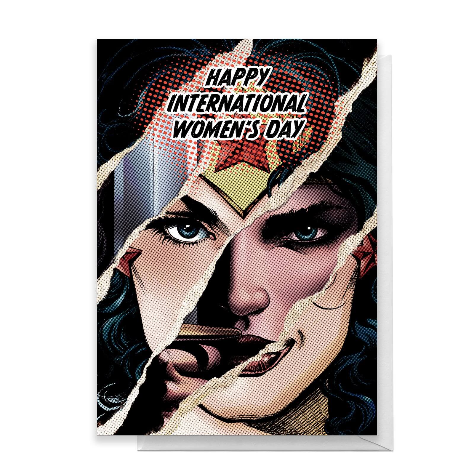 

Wonder Woman International Women's Day Greetings Card - Standard Card
