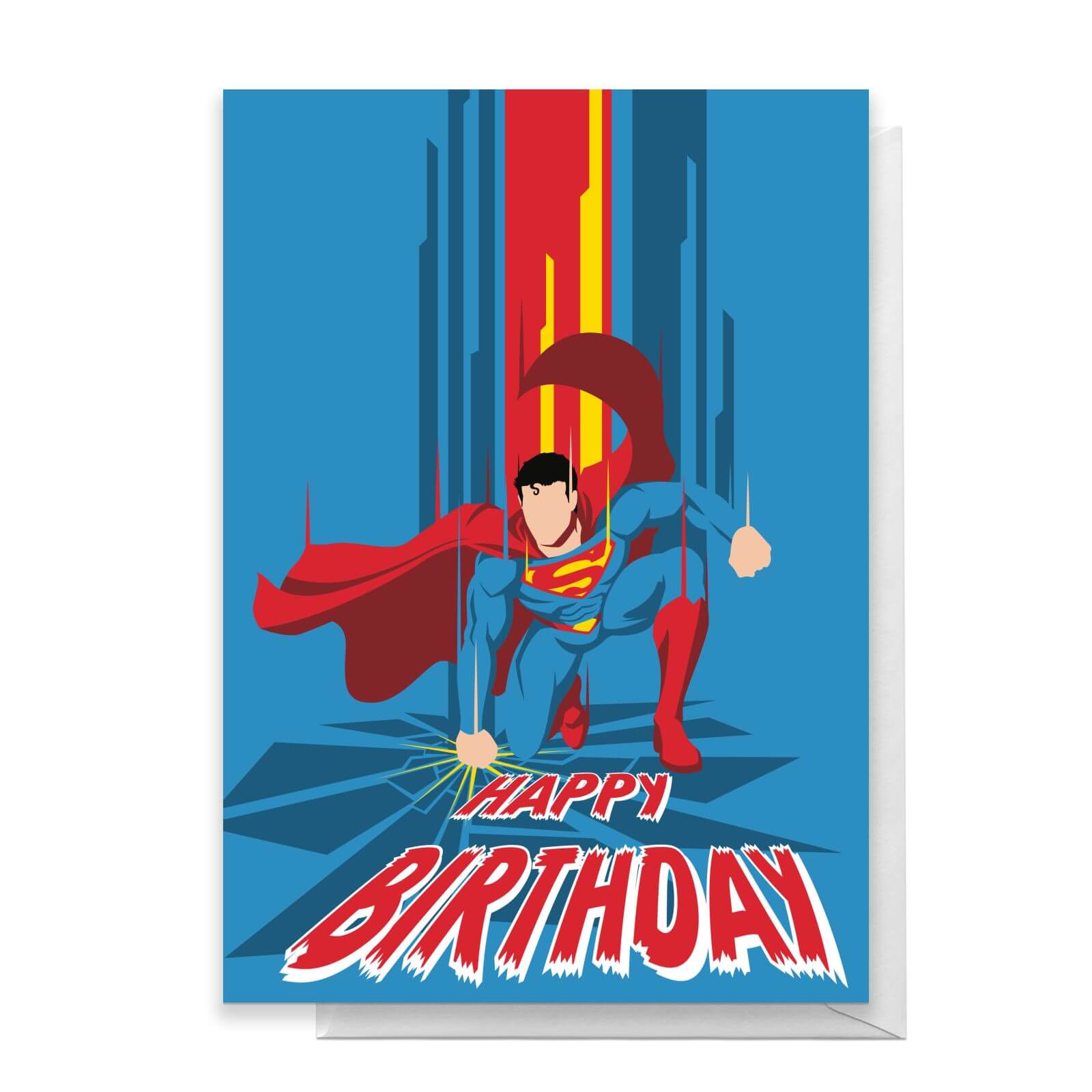 

Superman Happy Birthday Greetings Card - Standard Card