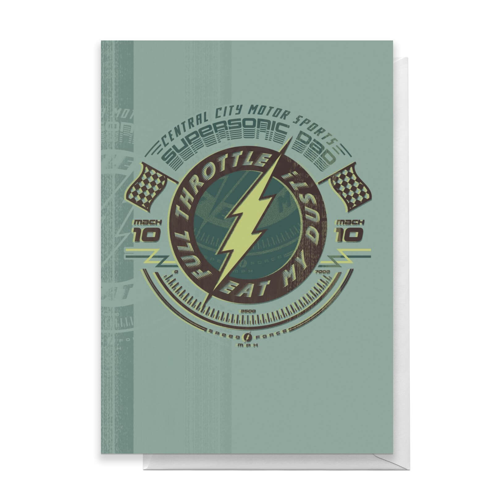 The Flash Father's Day Greetings Card - Standard Card