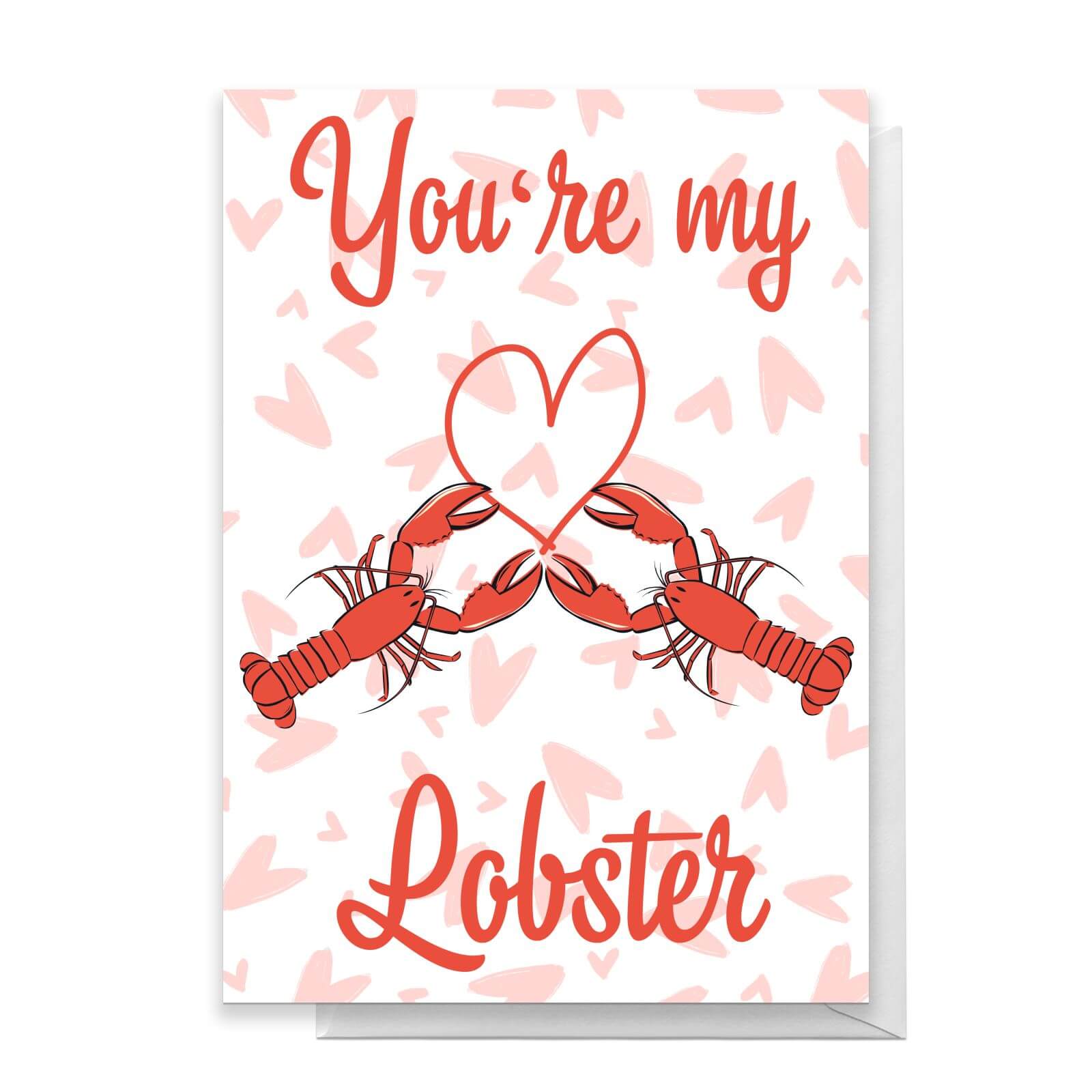 Friends Valentines Lobster Greetings Card   Standard Card