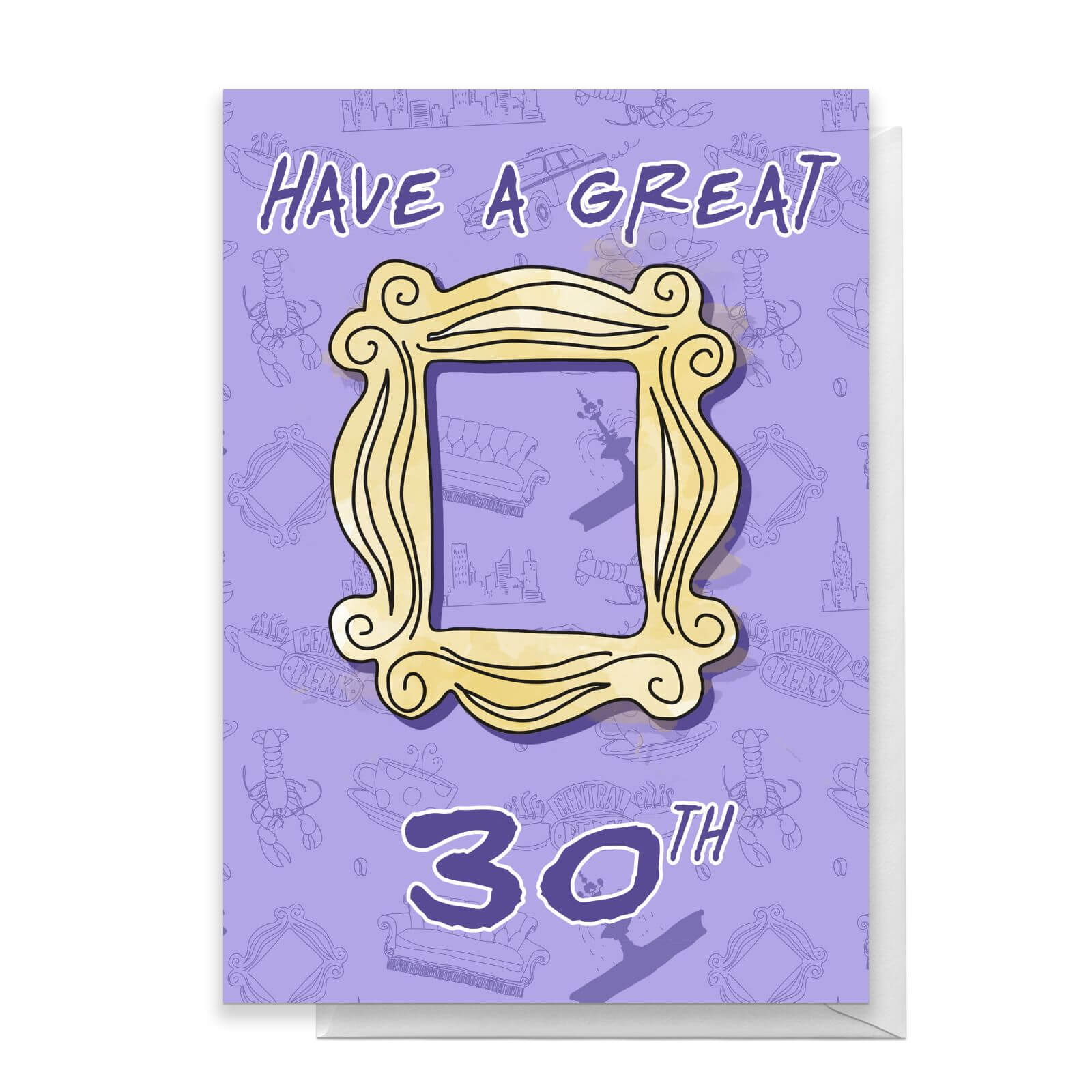 Friends Birthday 30th Greetings Card   Standard Card