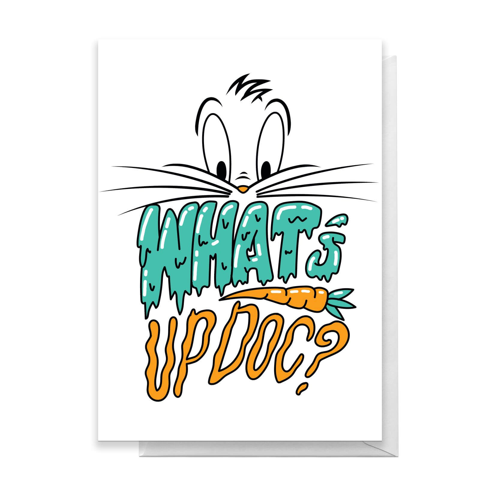 

Looney Tunes What's Up Doc Greetings Card - Standard Card