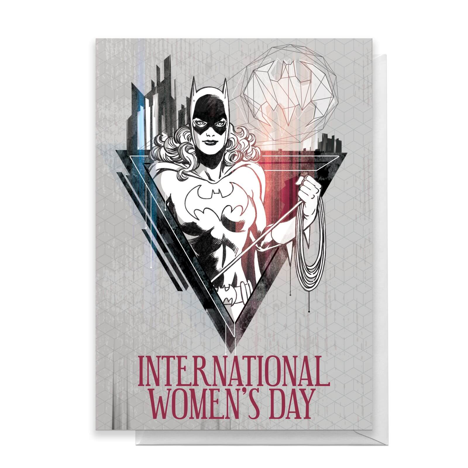 BatGirl International Women's Day Greetings Card - Standard Card