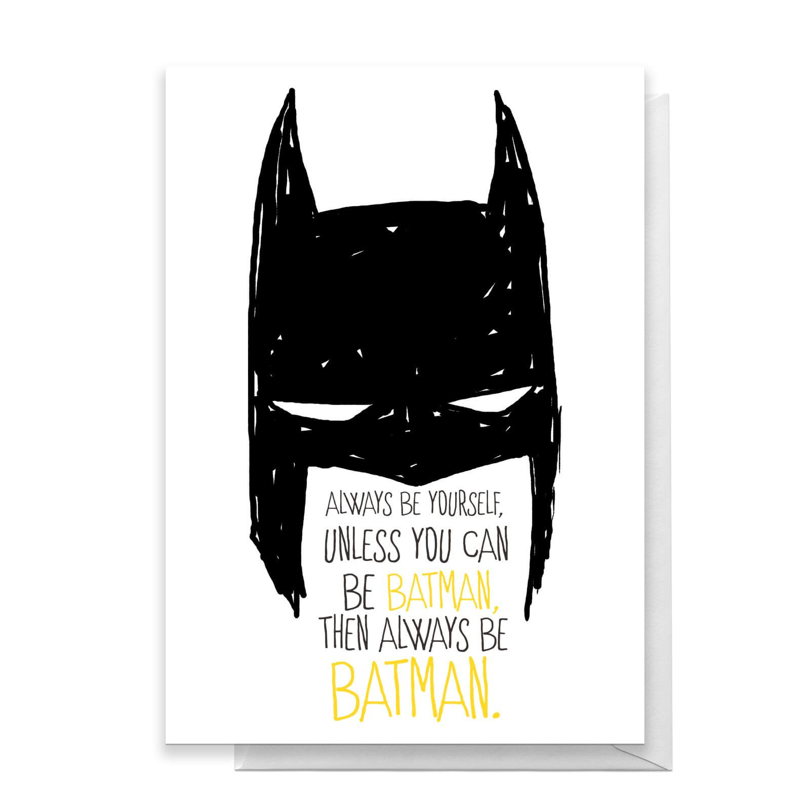 Batman Always Greetings Card - Standard Card