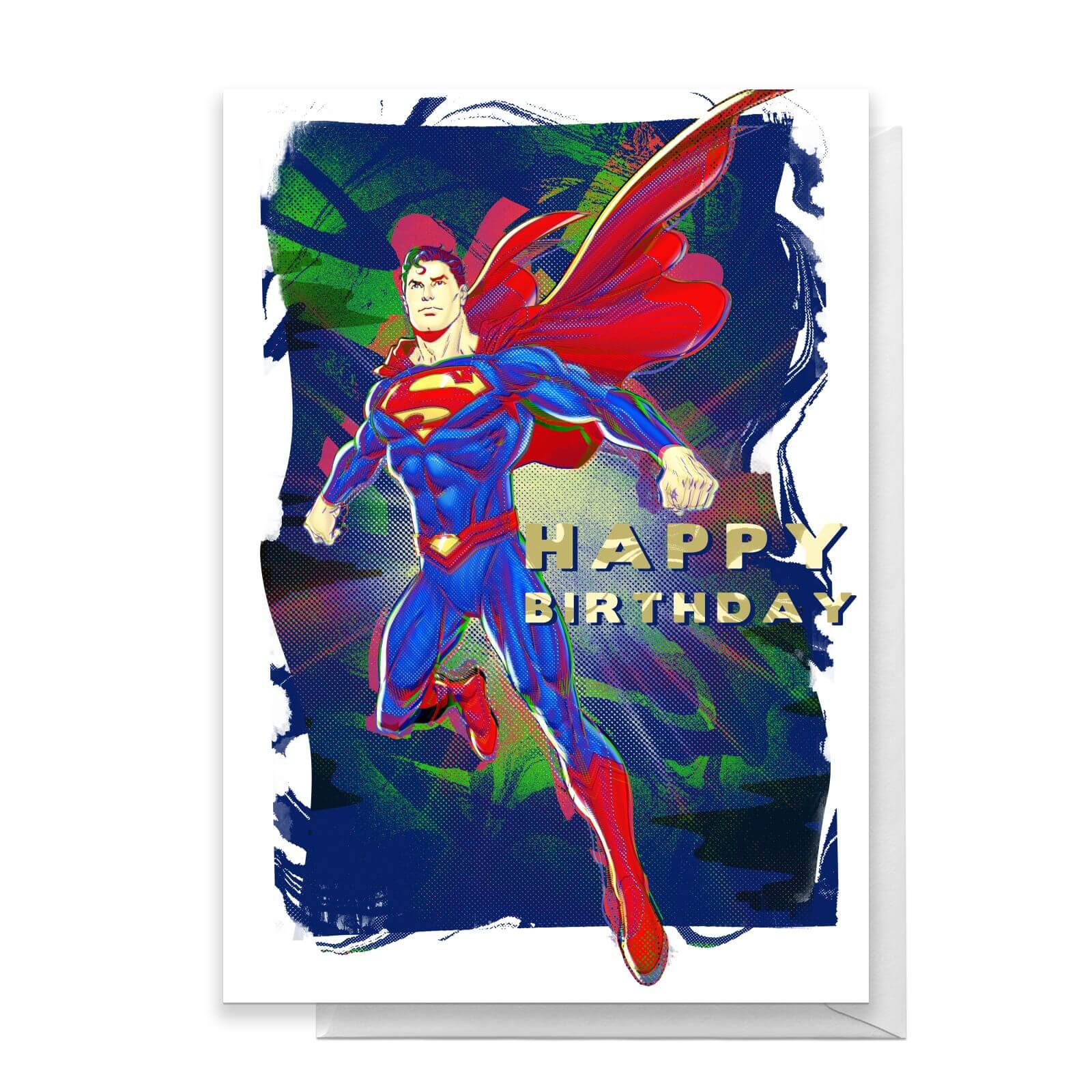 

Superman Happy Birthday Greetings Card - Standard Card