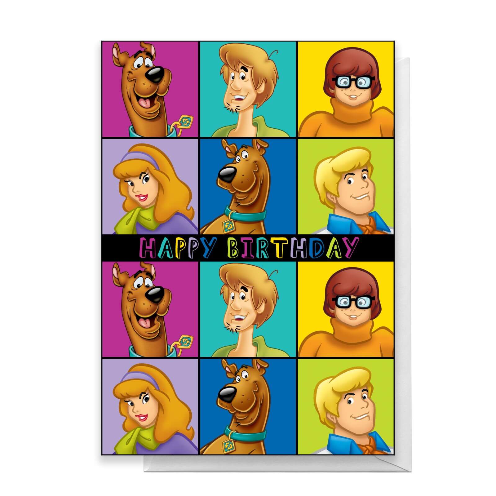 

Scooby Doo Gang Happy Birthday Greetings Card - Standard Card