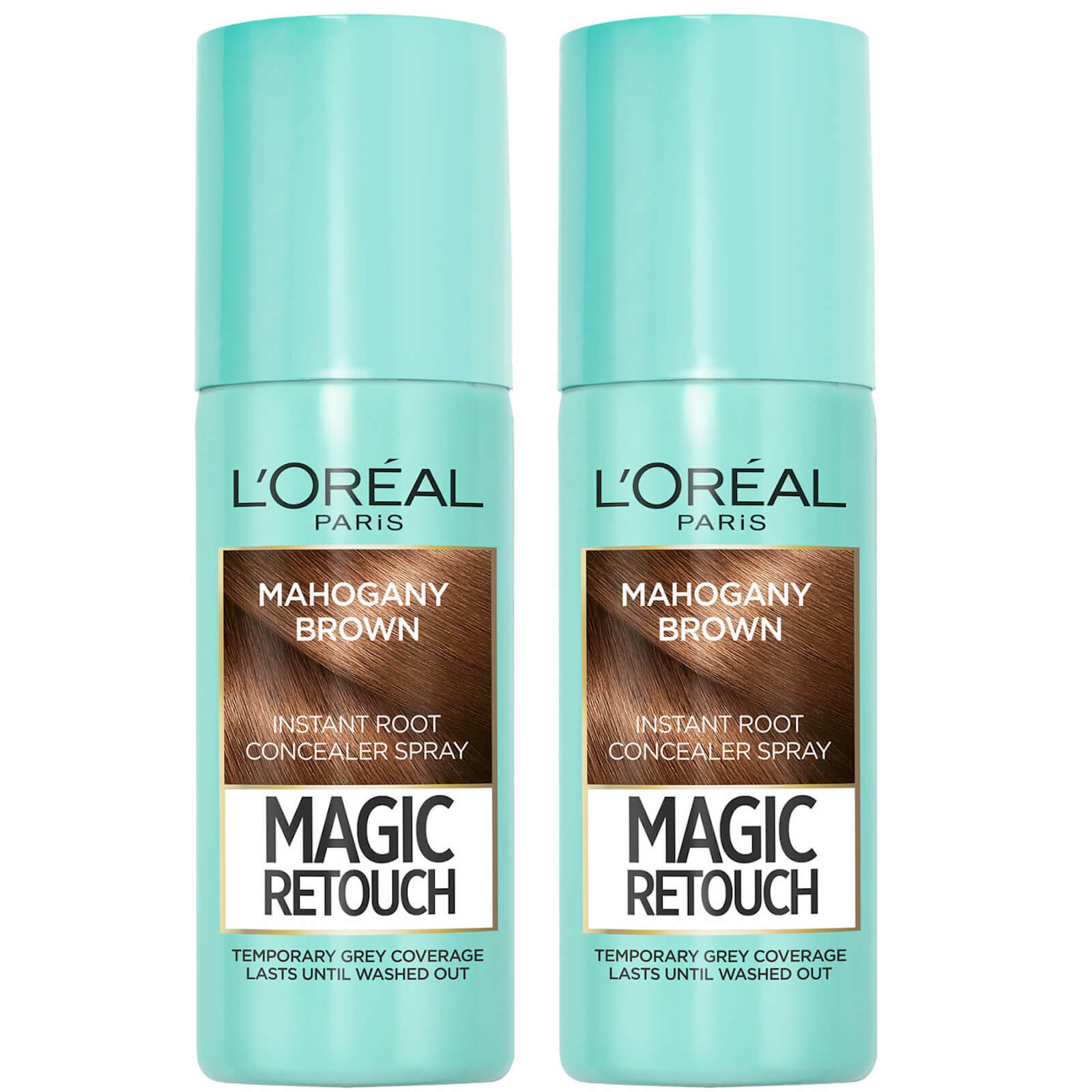 

L'Oréal Paris Magic Retouch Mahogany Brown Root Concealer Spray Duo Pack
